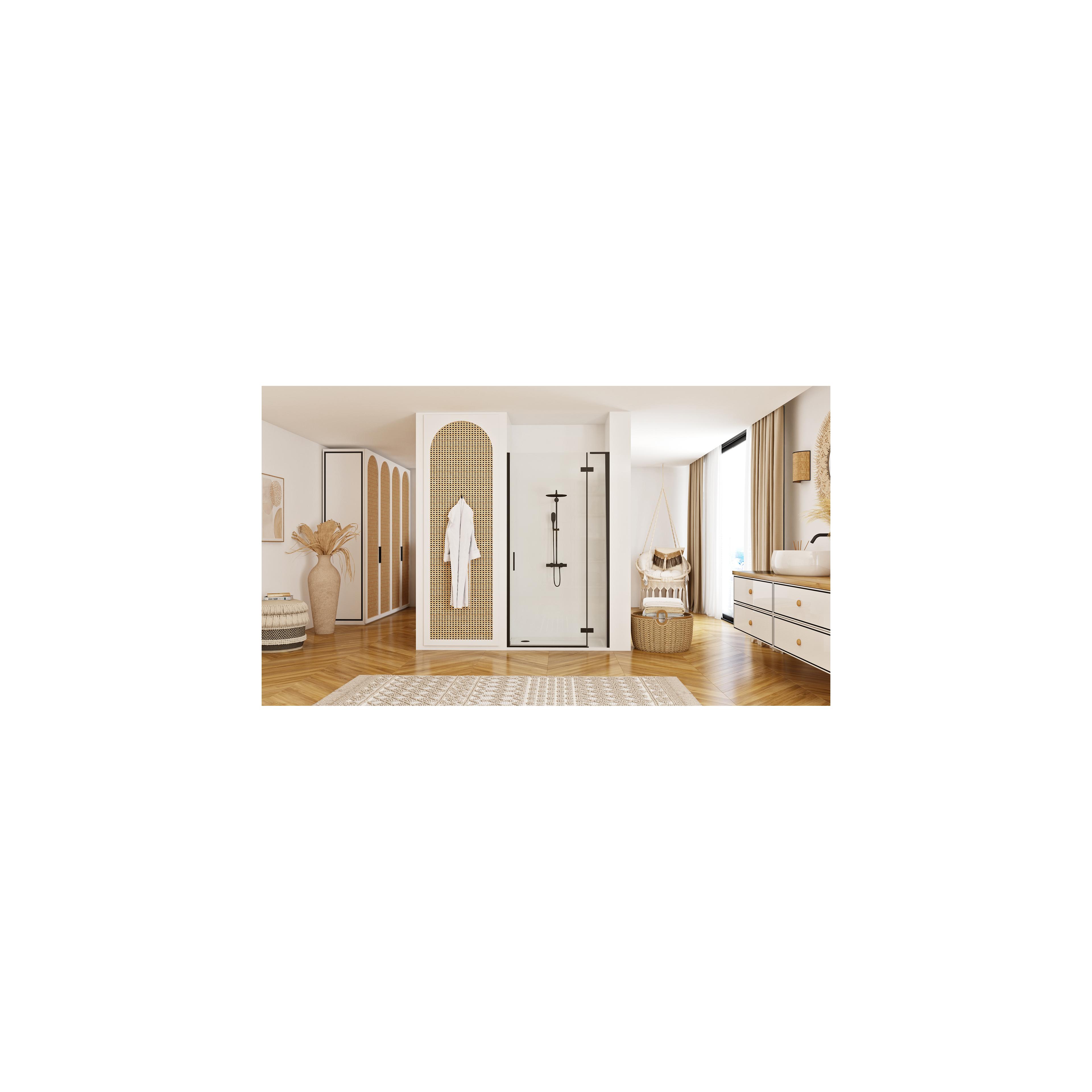 Porte de douche Rea Hugo 80 Black