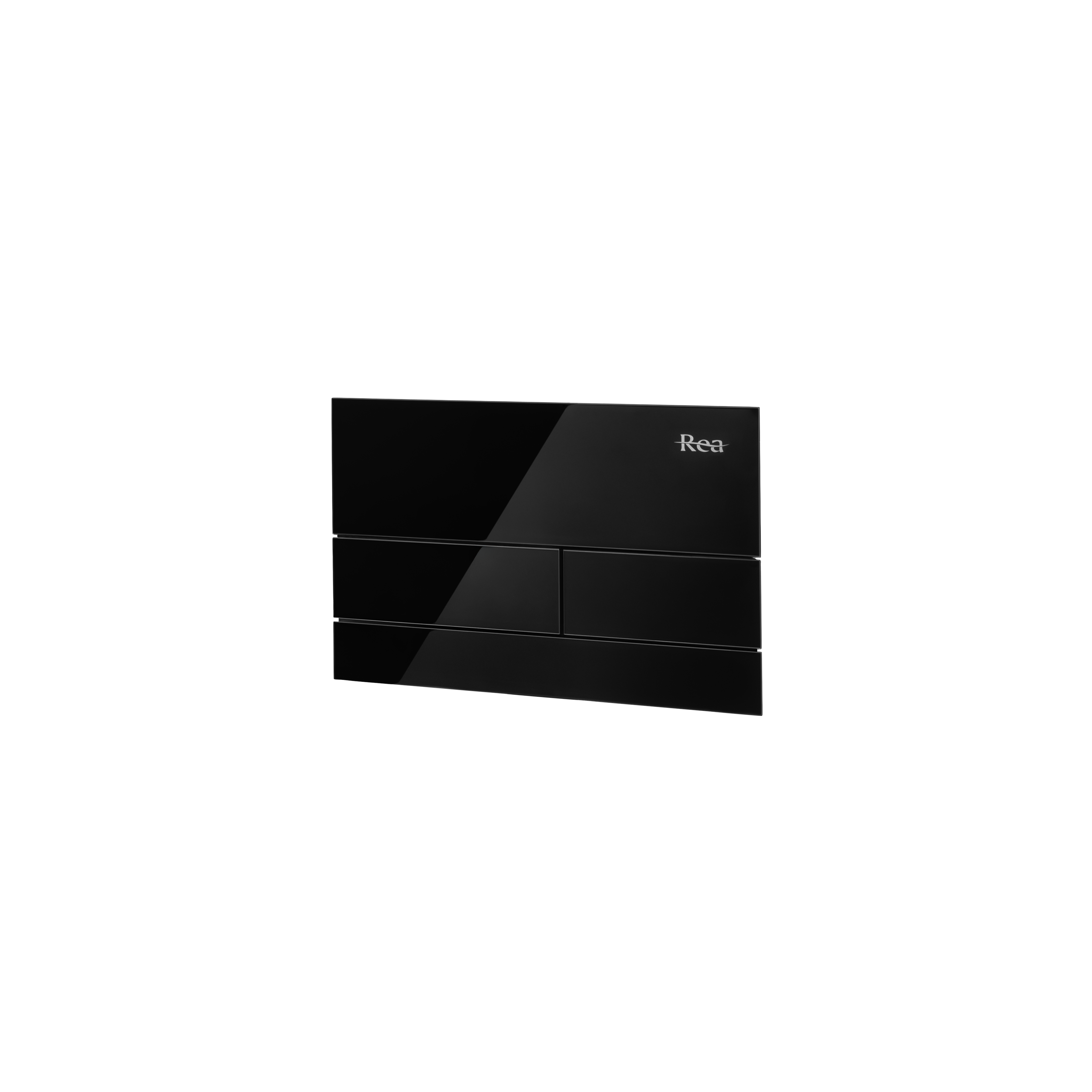 Concealed cistern frame K011A-Q Rea T Black Glass