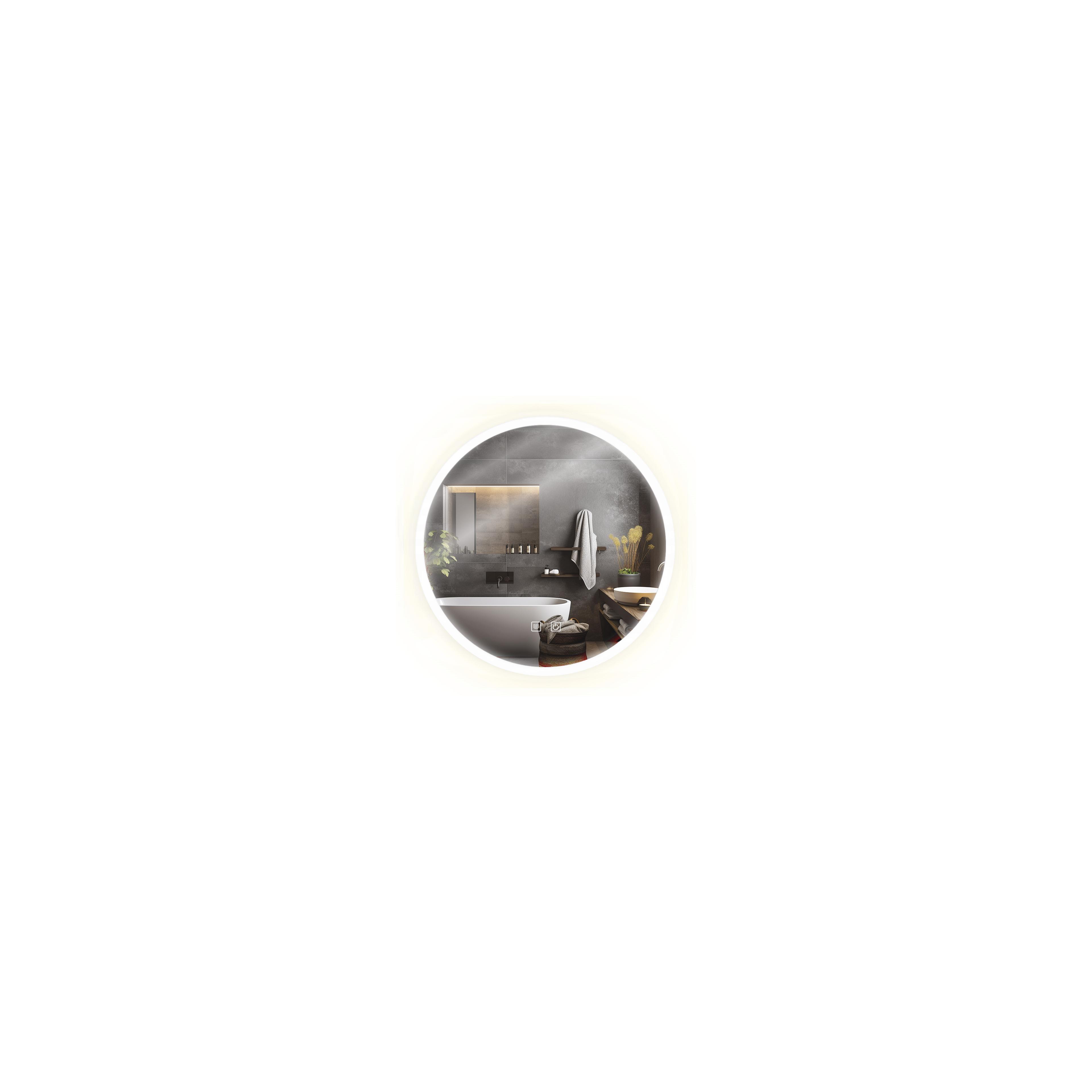 Miroir LED 60cm H108