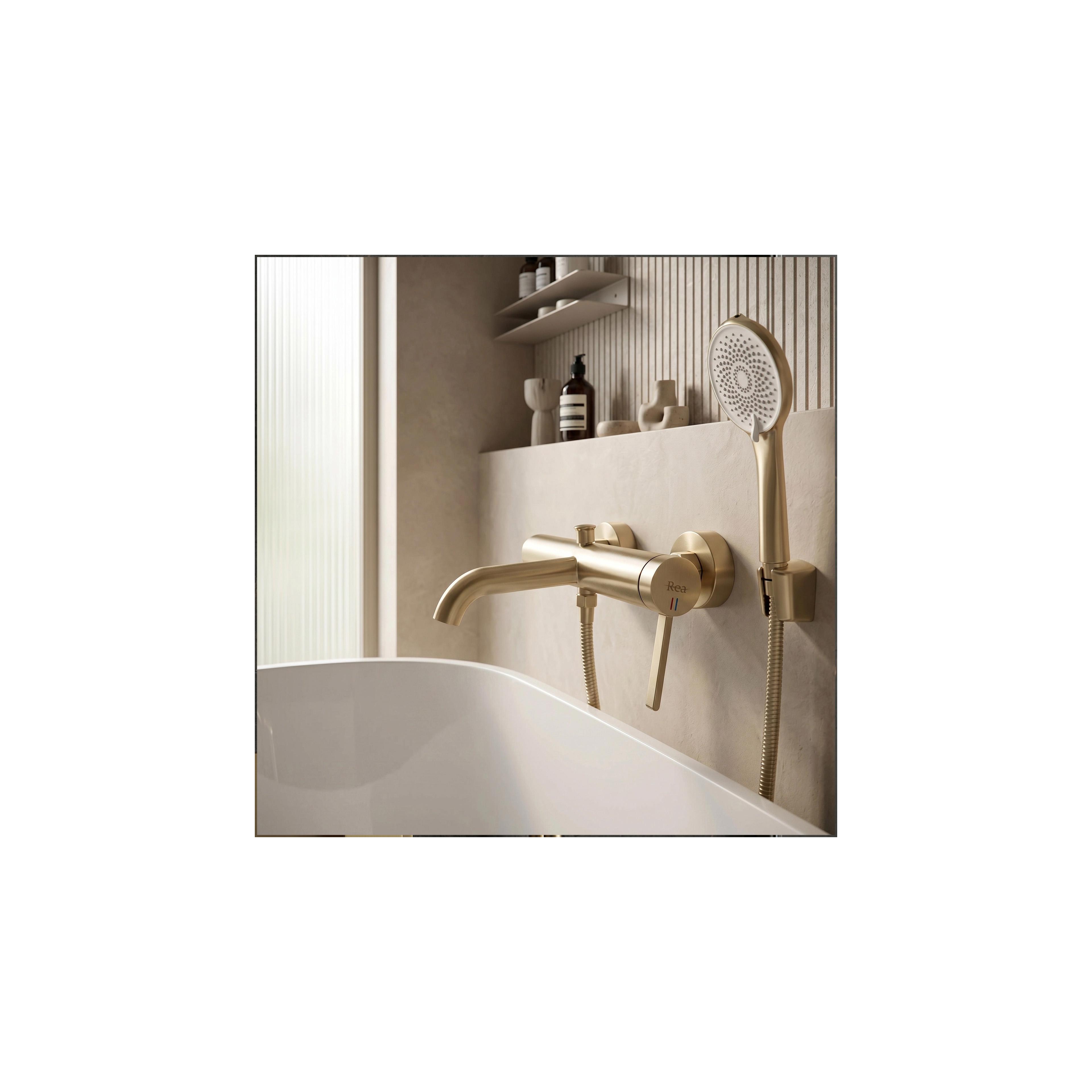 Rea JS-020 BRUSH GOLD zuhanyfej