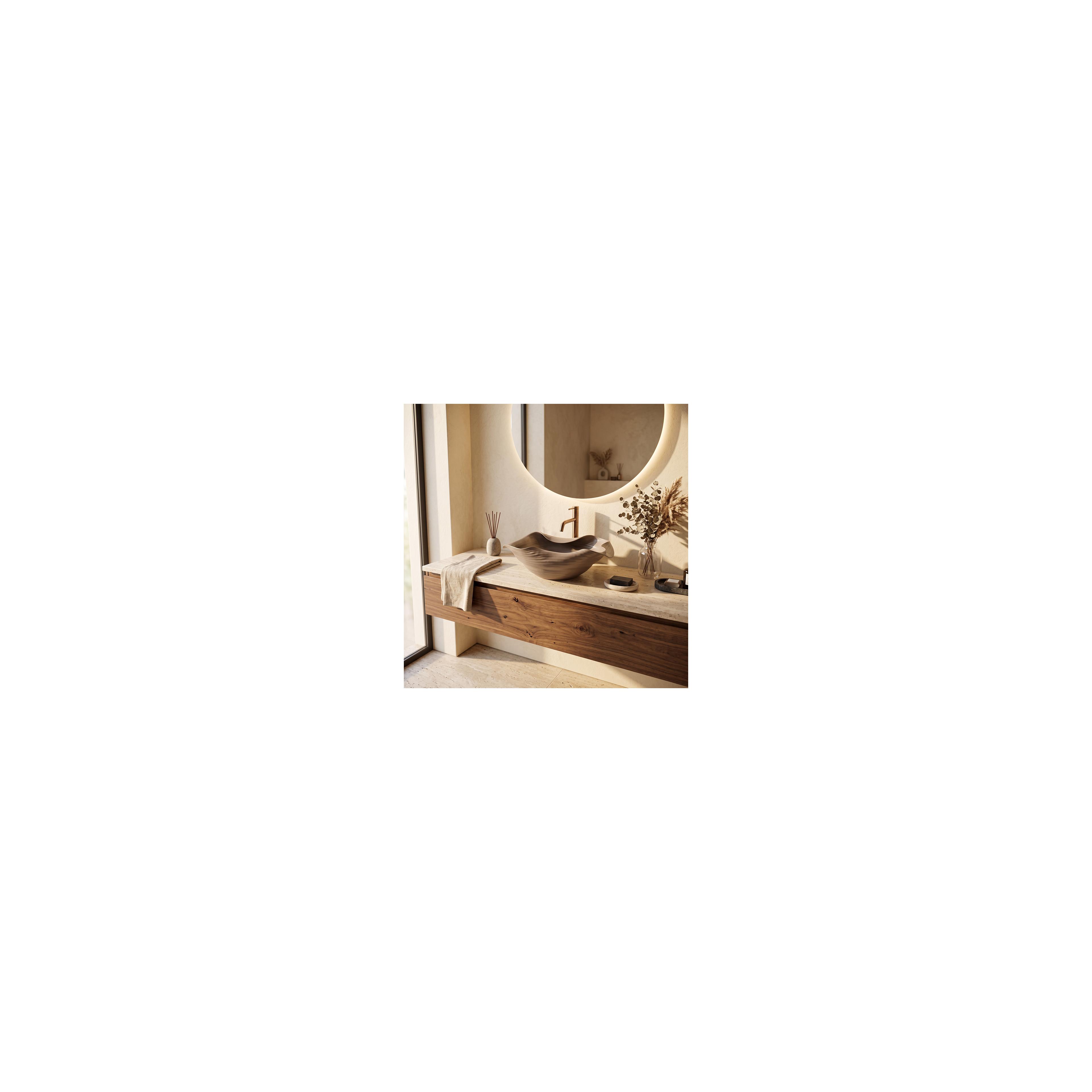 Ceramic Countertop Basin REA HM-66TB Handmade ART