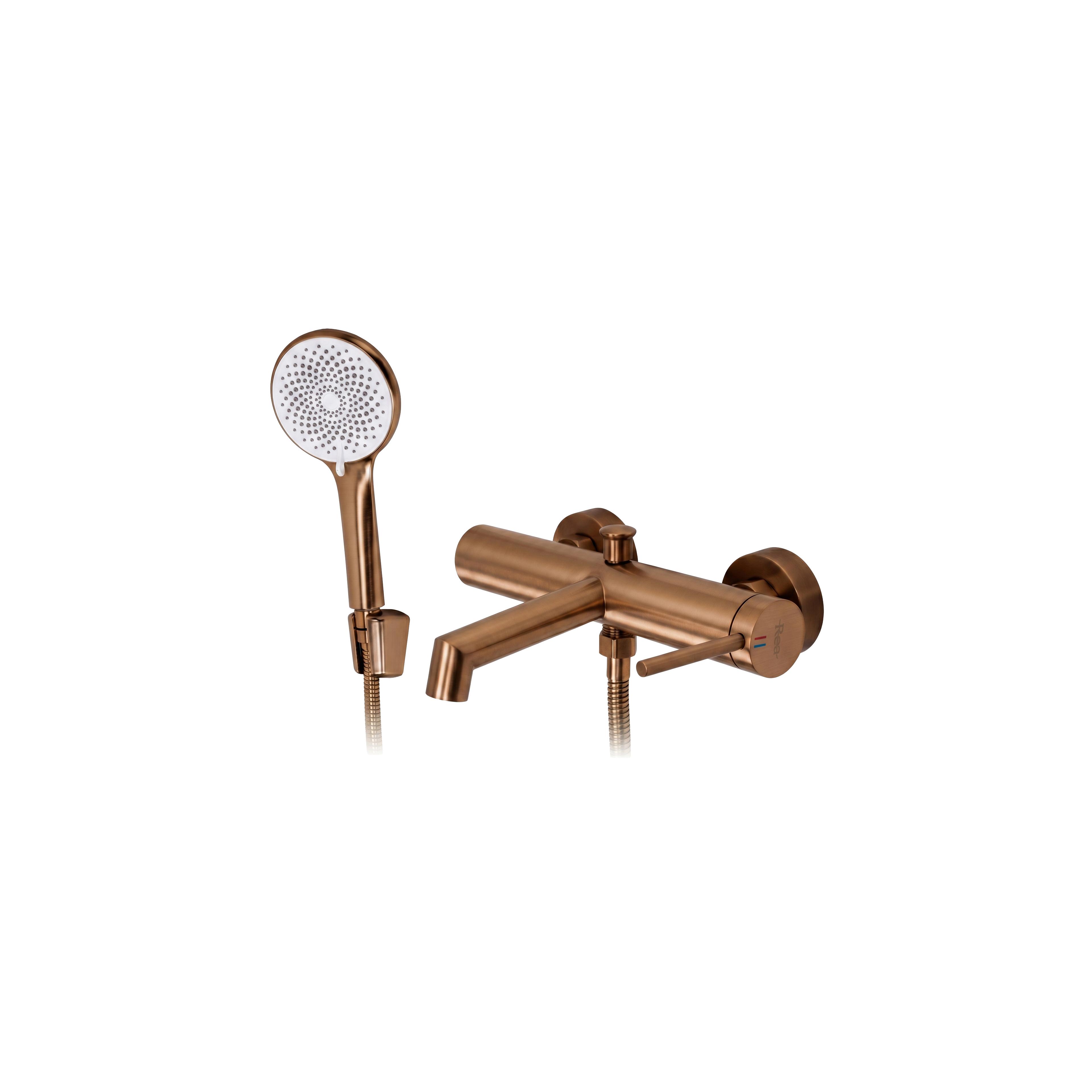 Bathroom faucet REA Foss Copper Brush