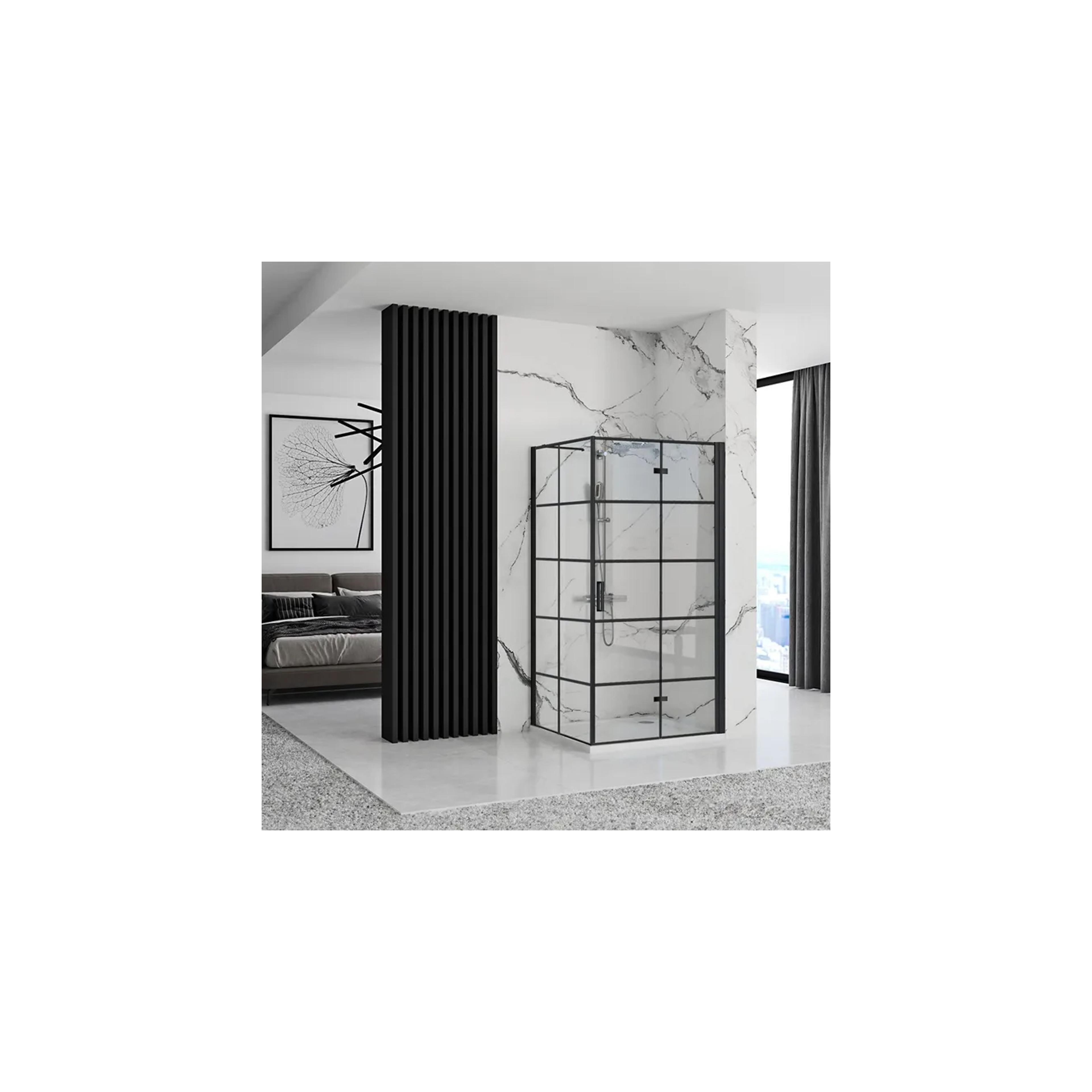 Cabine de douche Rea Molier Black 100x90