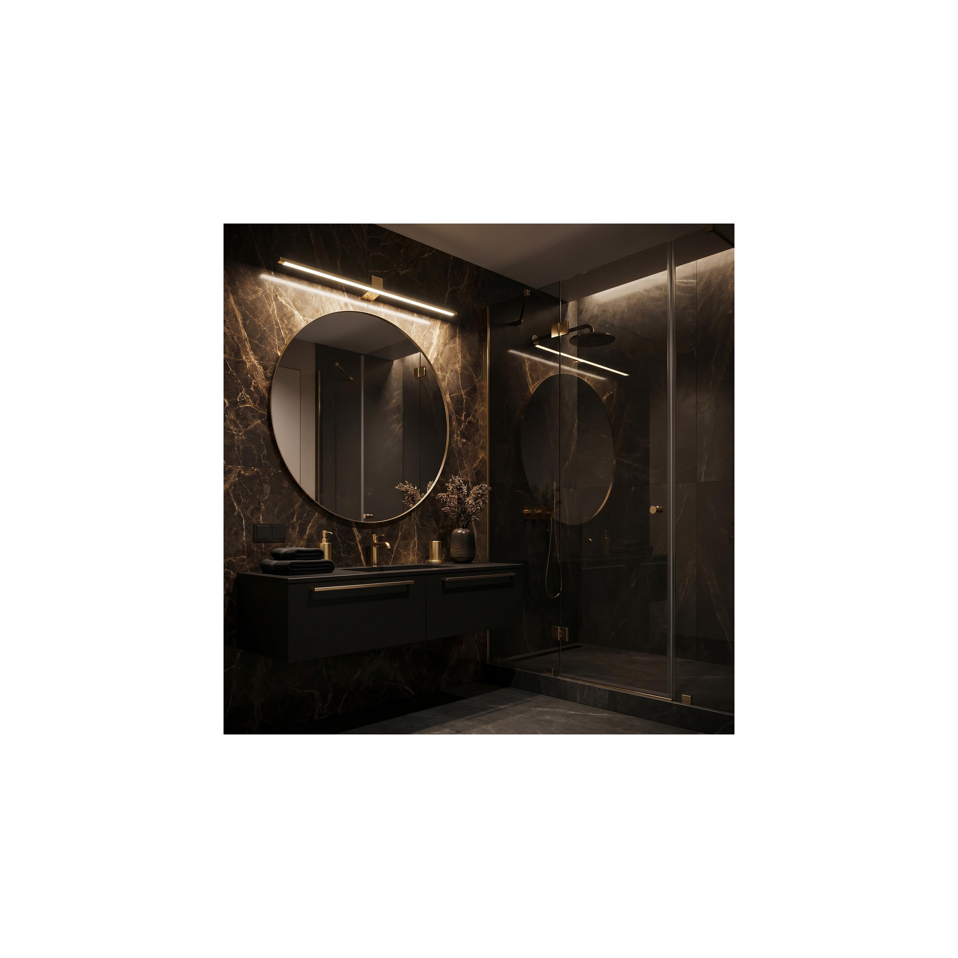 Bad LED-Wandleuchte SWE045-1W 80 cm GOLD