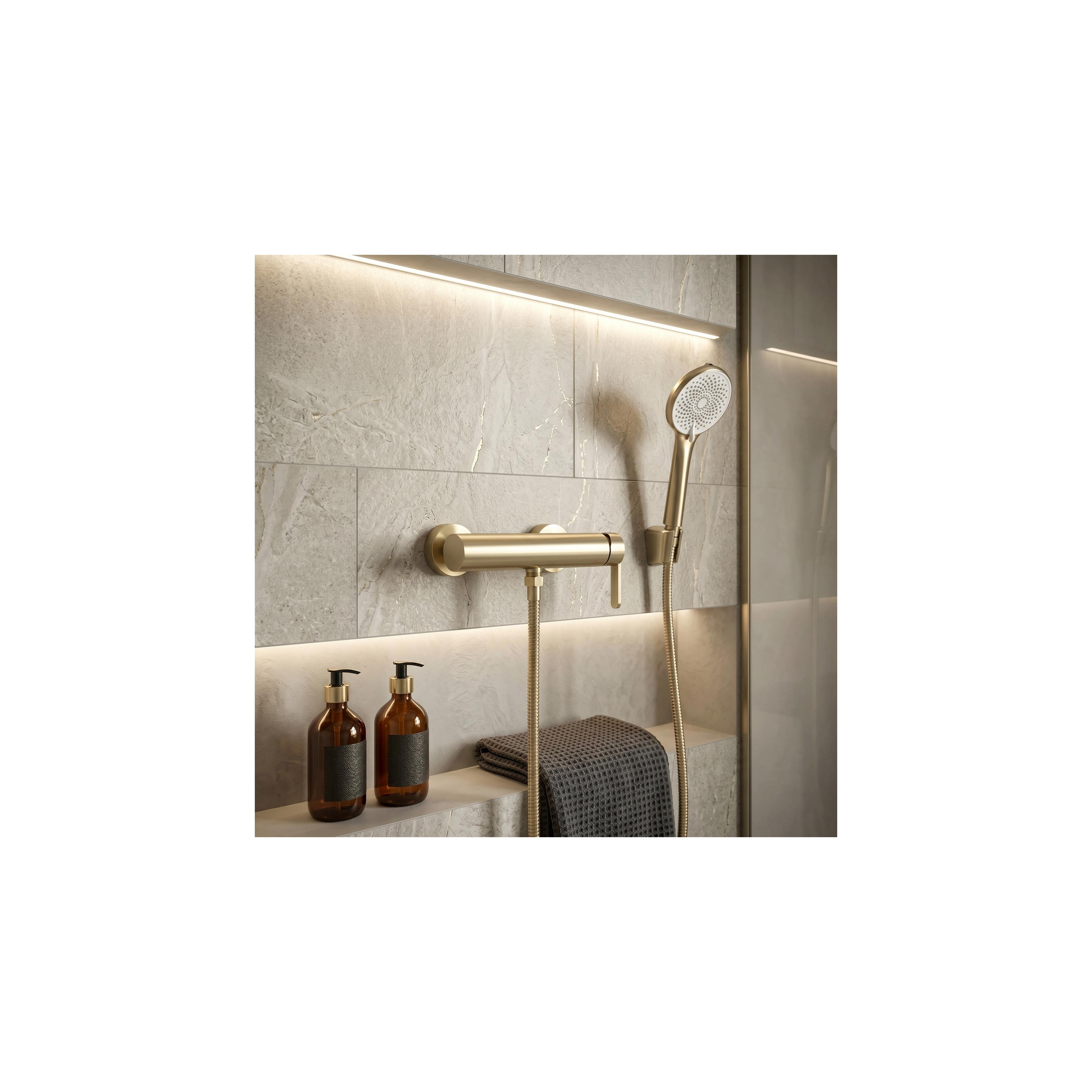 Bathtub faucet REA Ontario Side Brush Gold