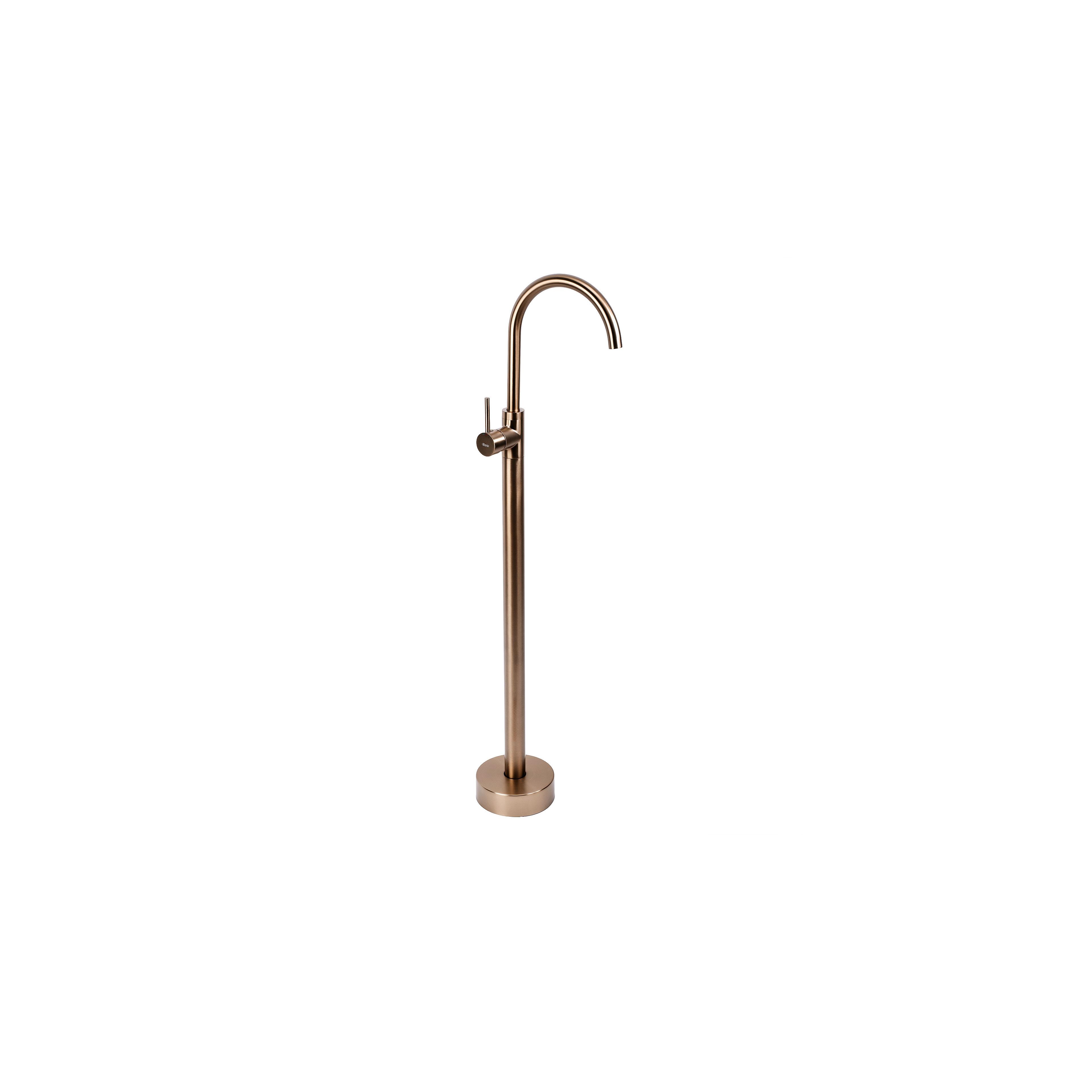 Robinet de lavabo Rea Lungo Brush Copper