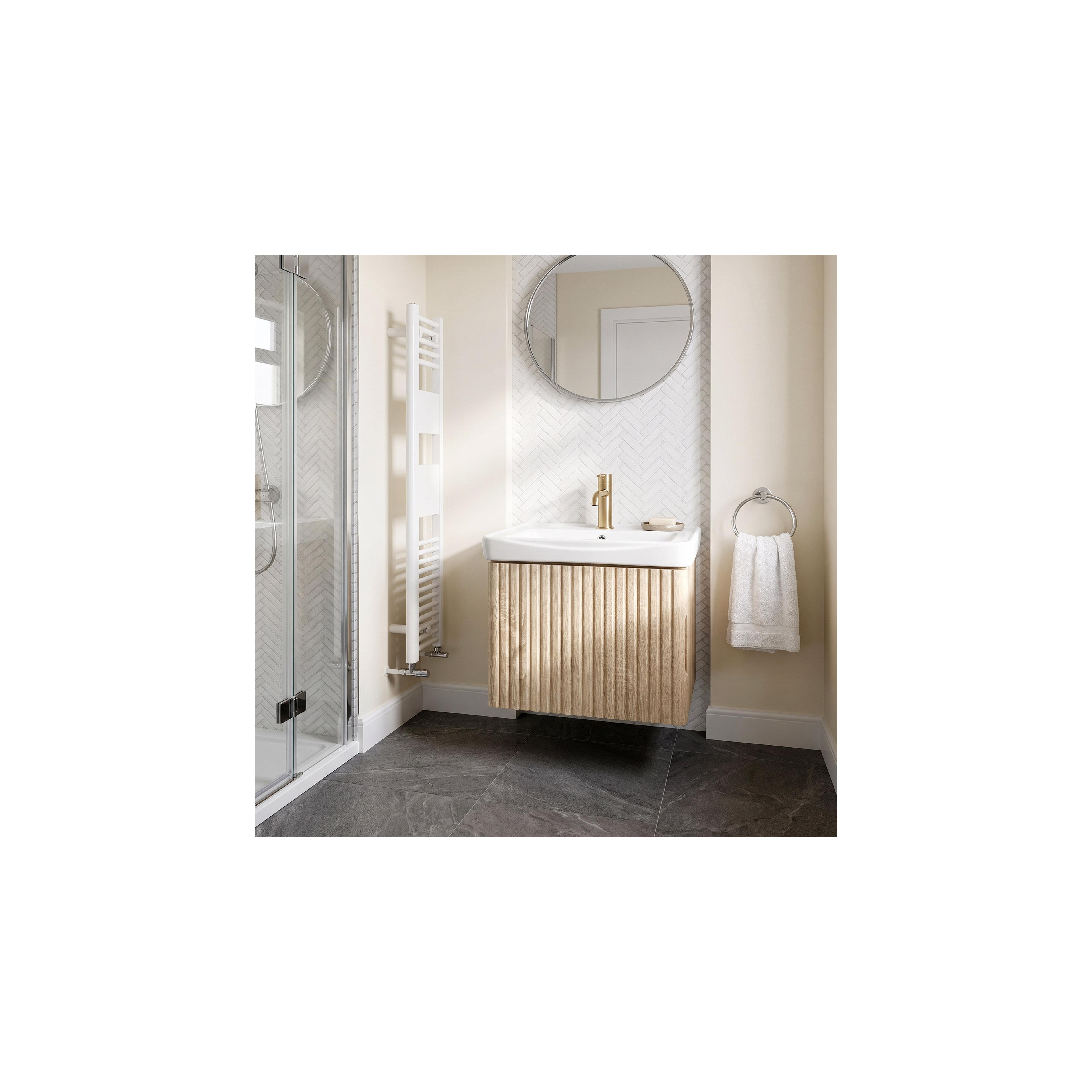 Szafka łazienkowa z umywalką Rea  DB85-50-3 Orio Light 50cm