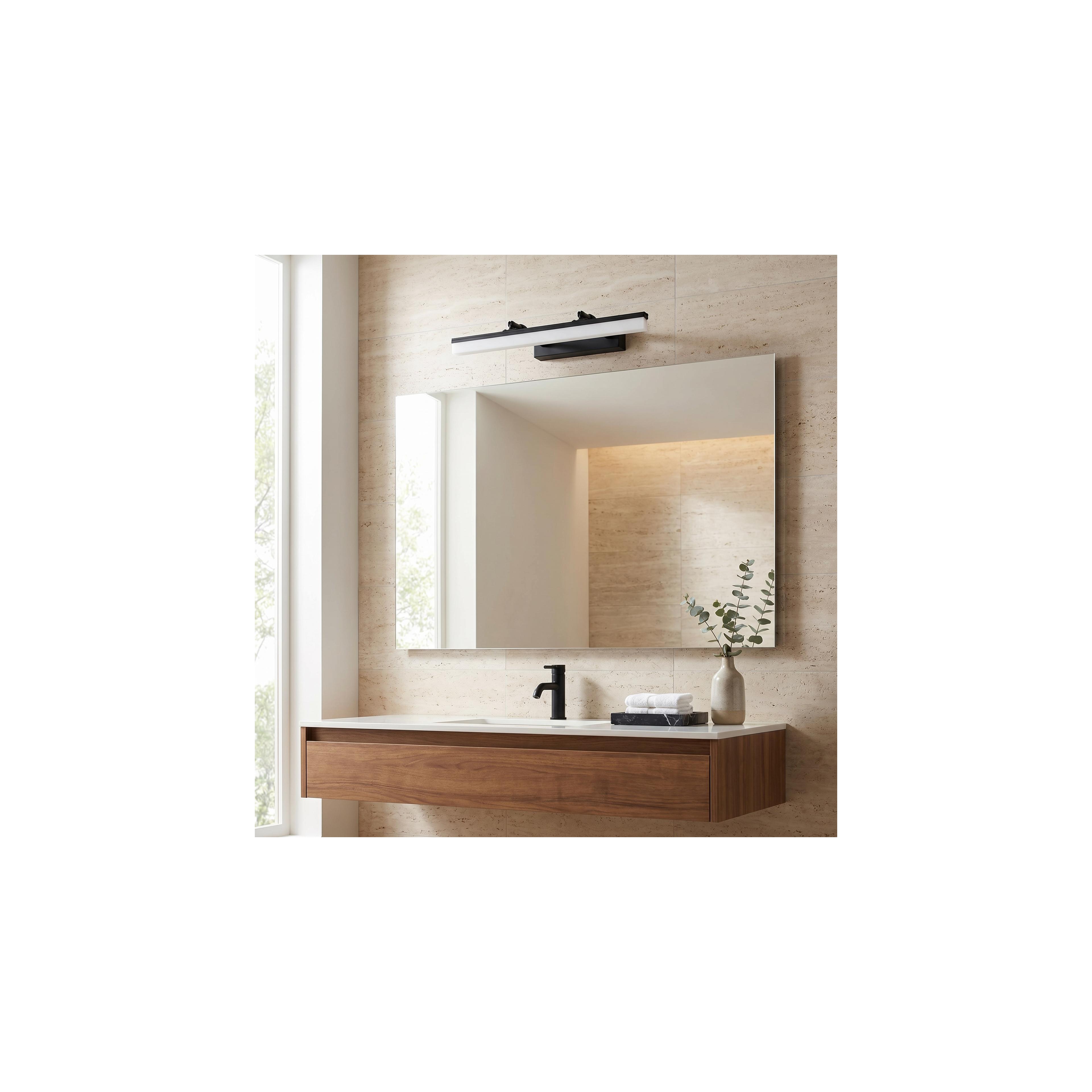 Badkamer LED-wandlamp APP1878-1W 40cm BLACK