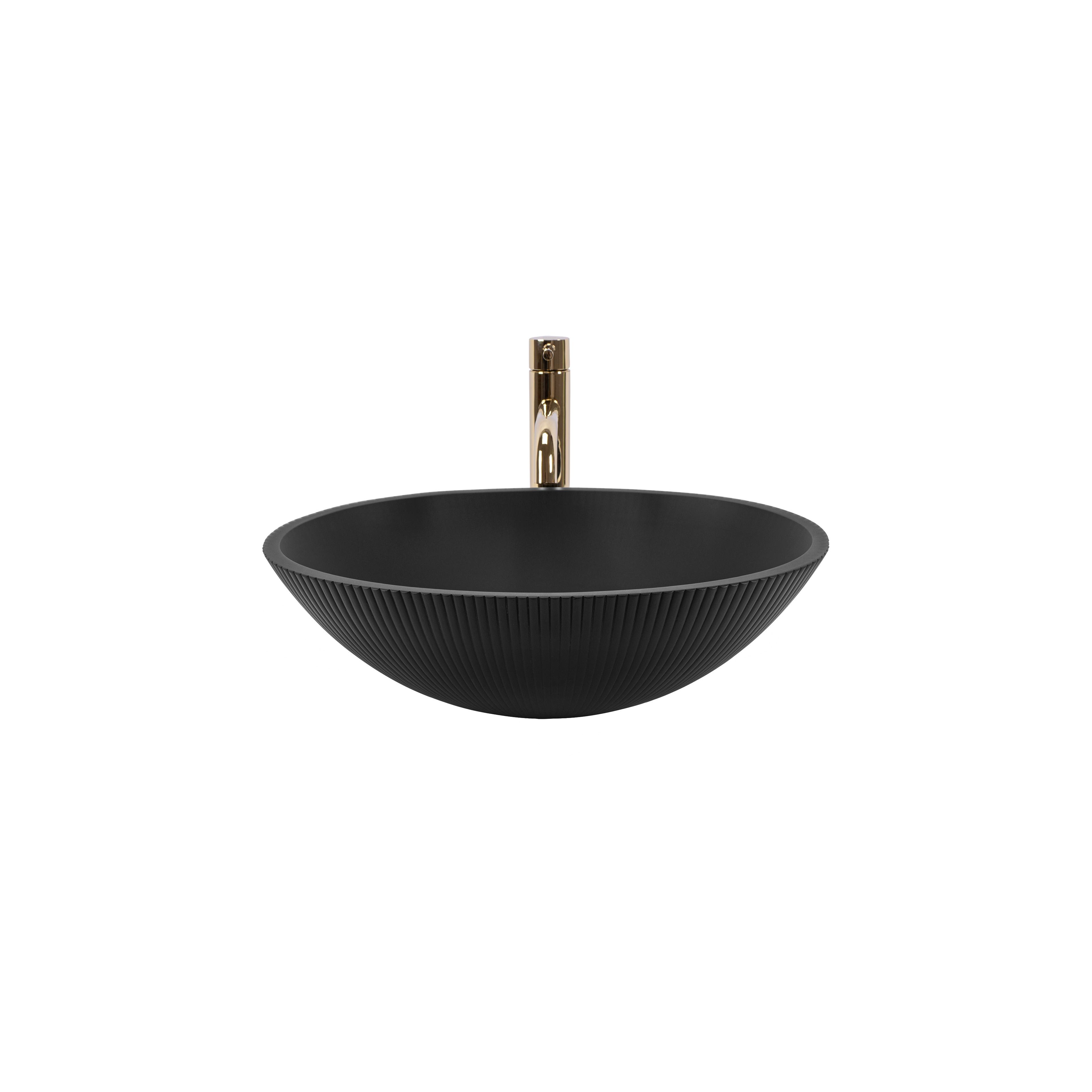 Vasque à poser REA DELLA Black Matt