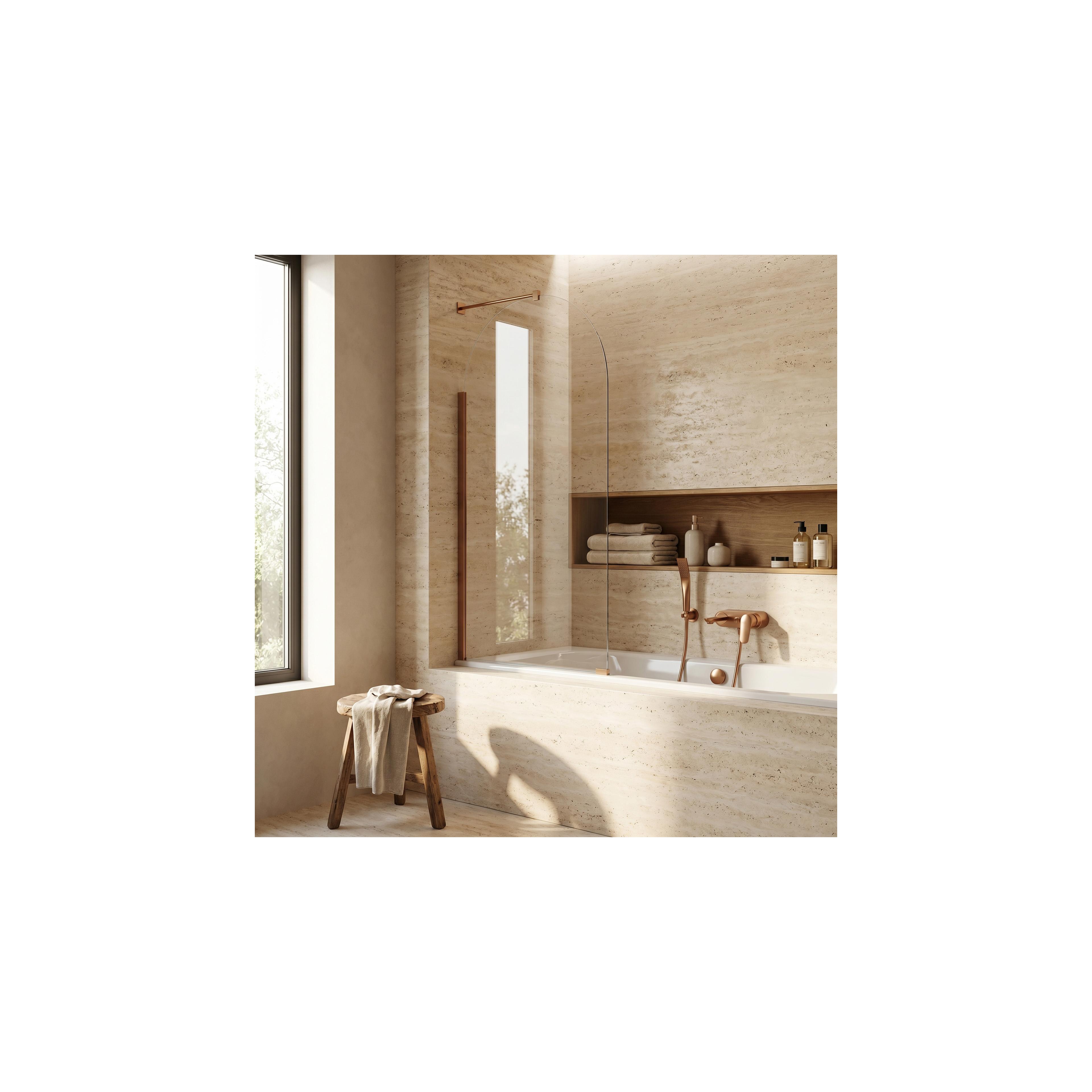 Bathtub screen Rea Travis Copper Brush 80
