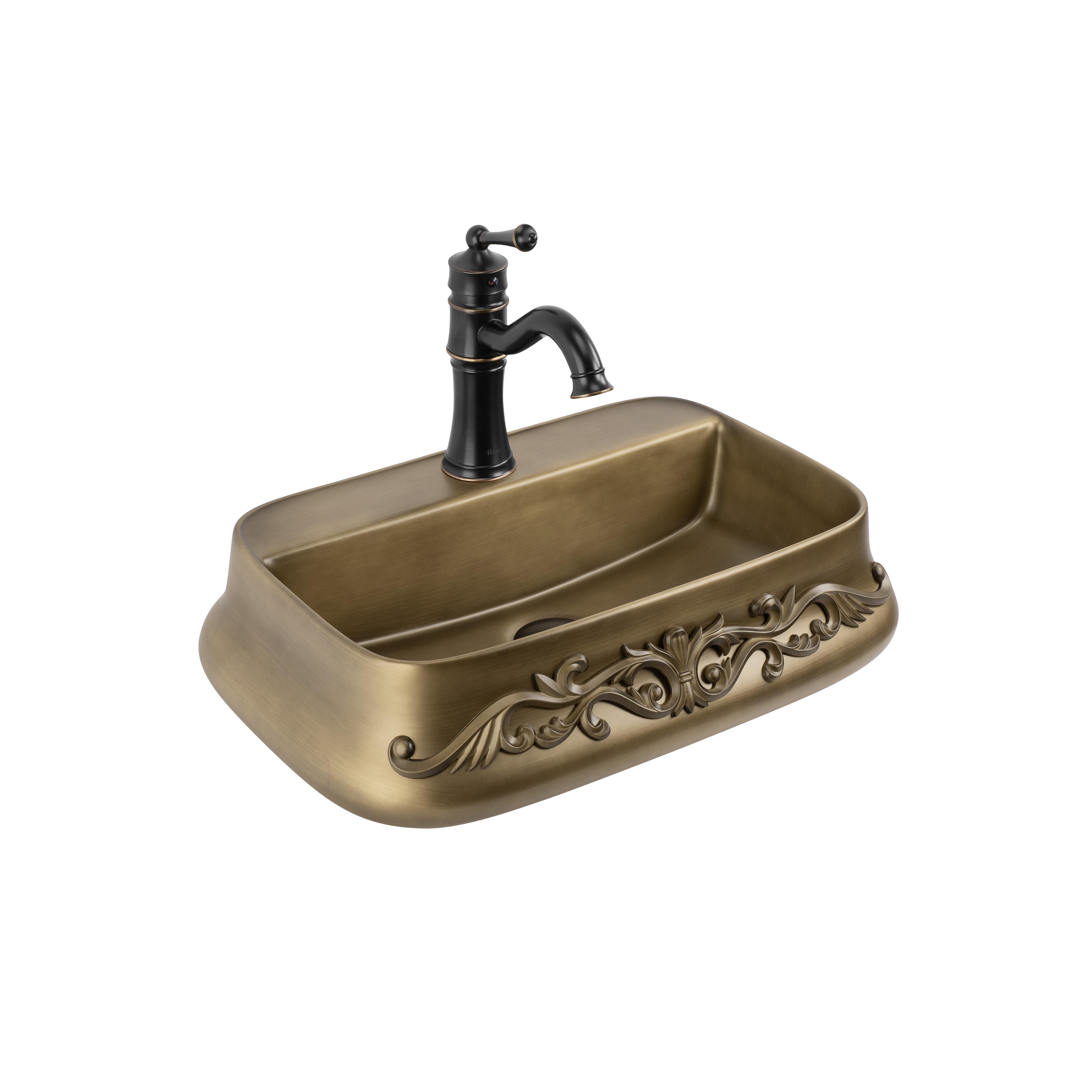 Countertop washbasin Rea Castel