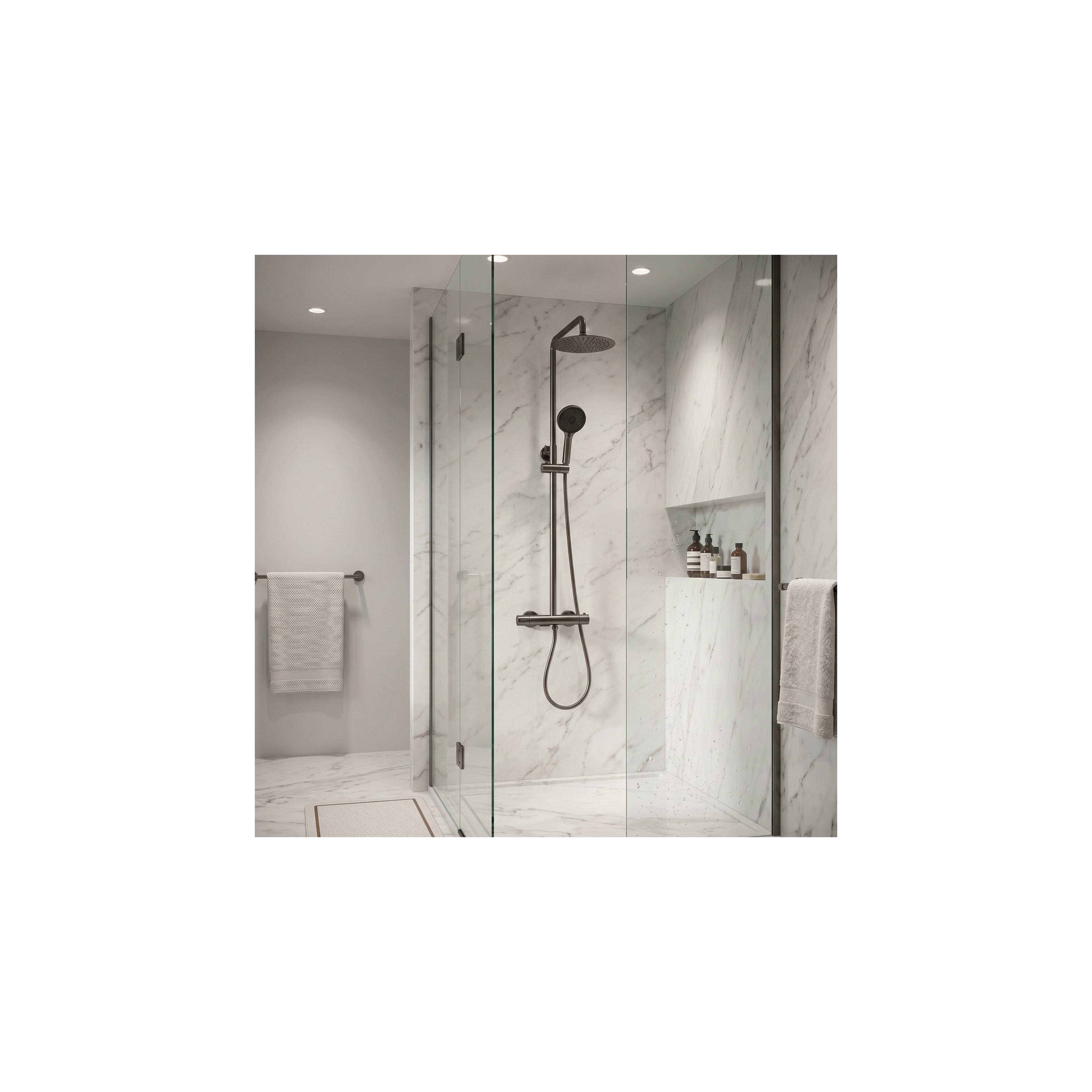Thermostatic shower system Rea Drop Titan