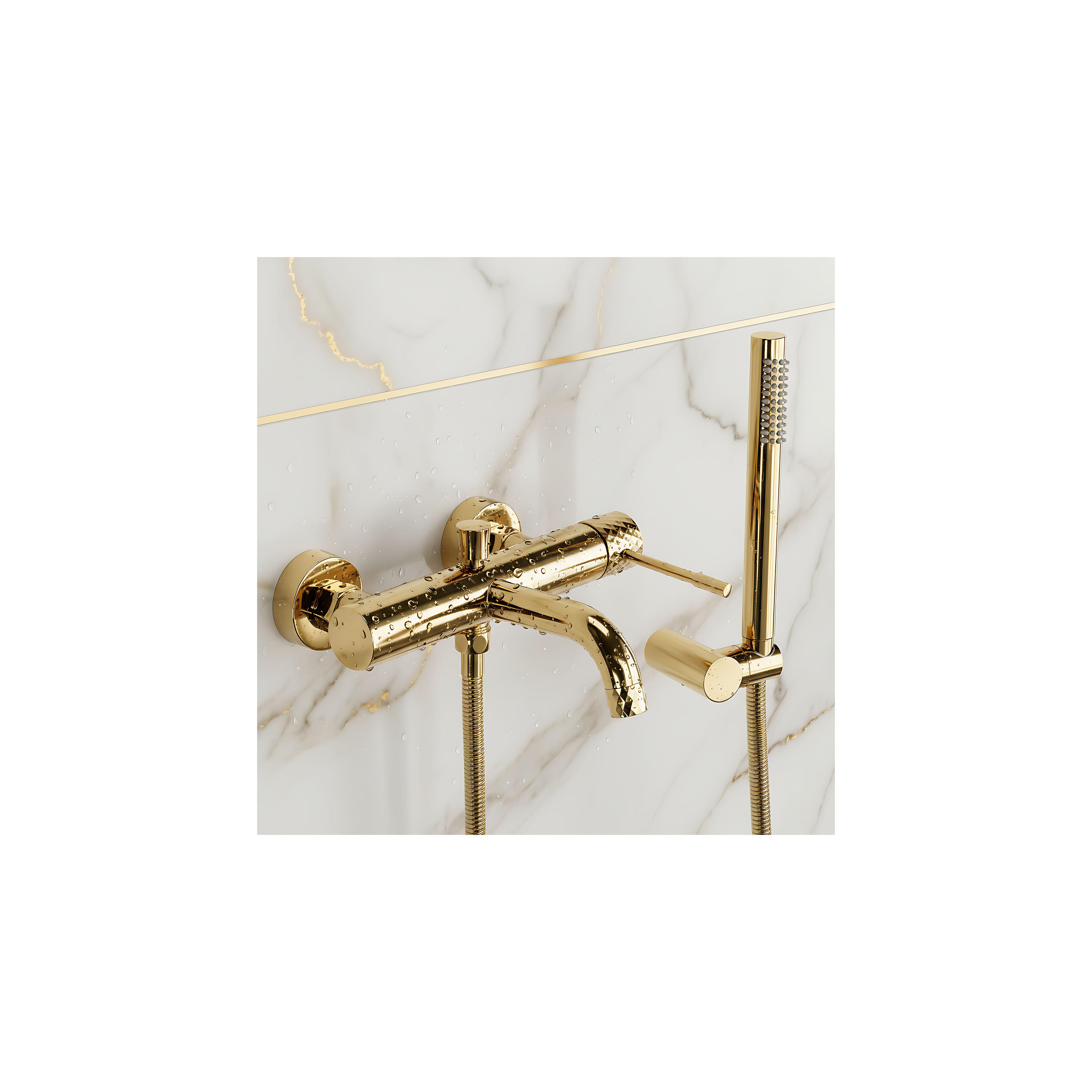 Robinet de baignoire Rea Lungo Diamond Gold