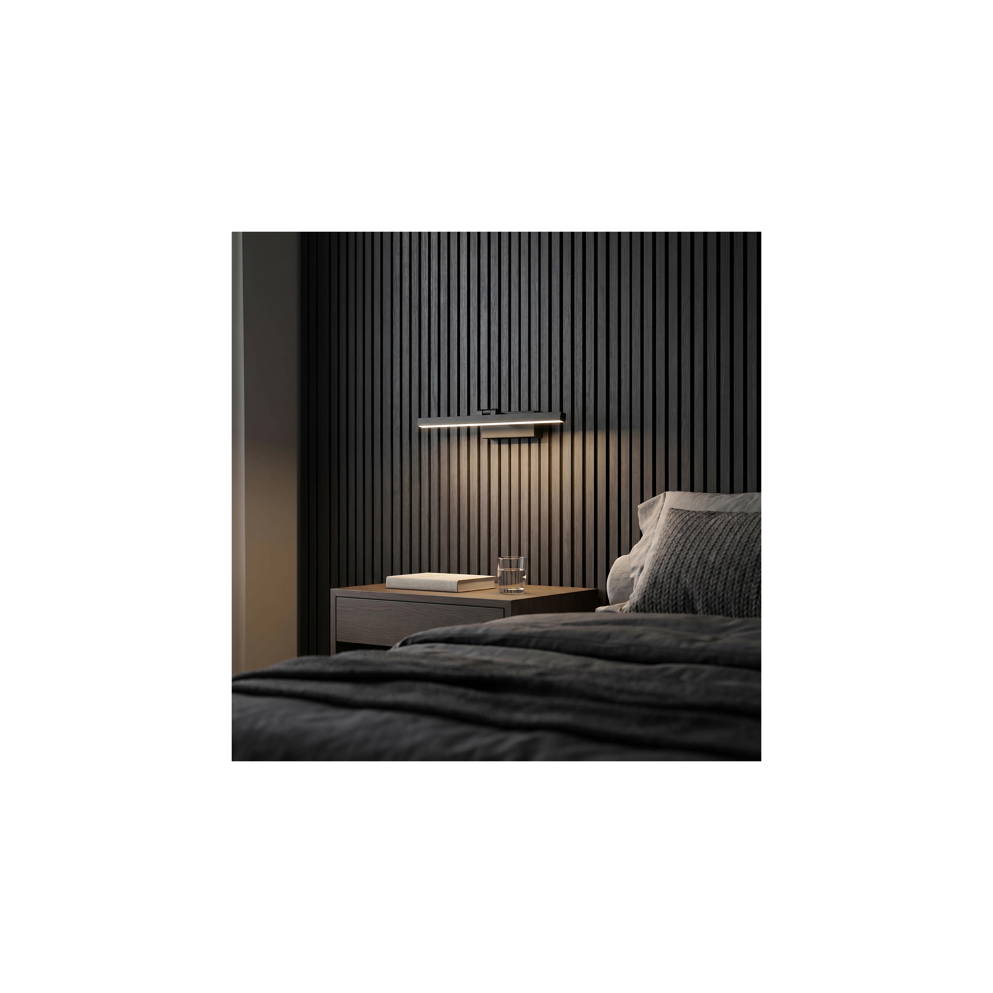 Bad LED-Wandleuchte APP1866-1W 40 cm Black