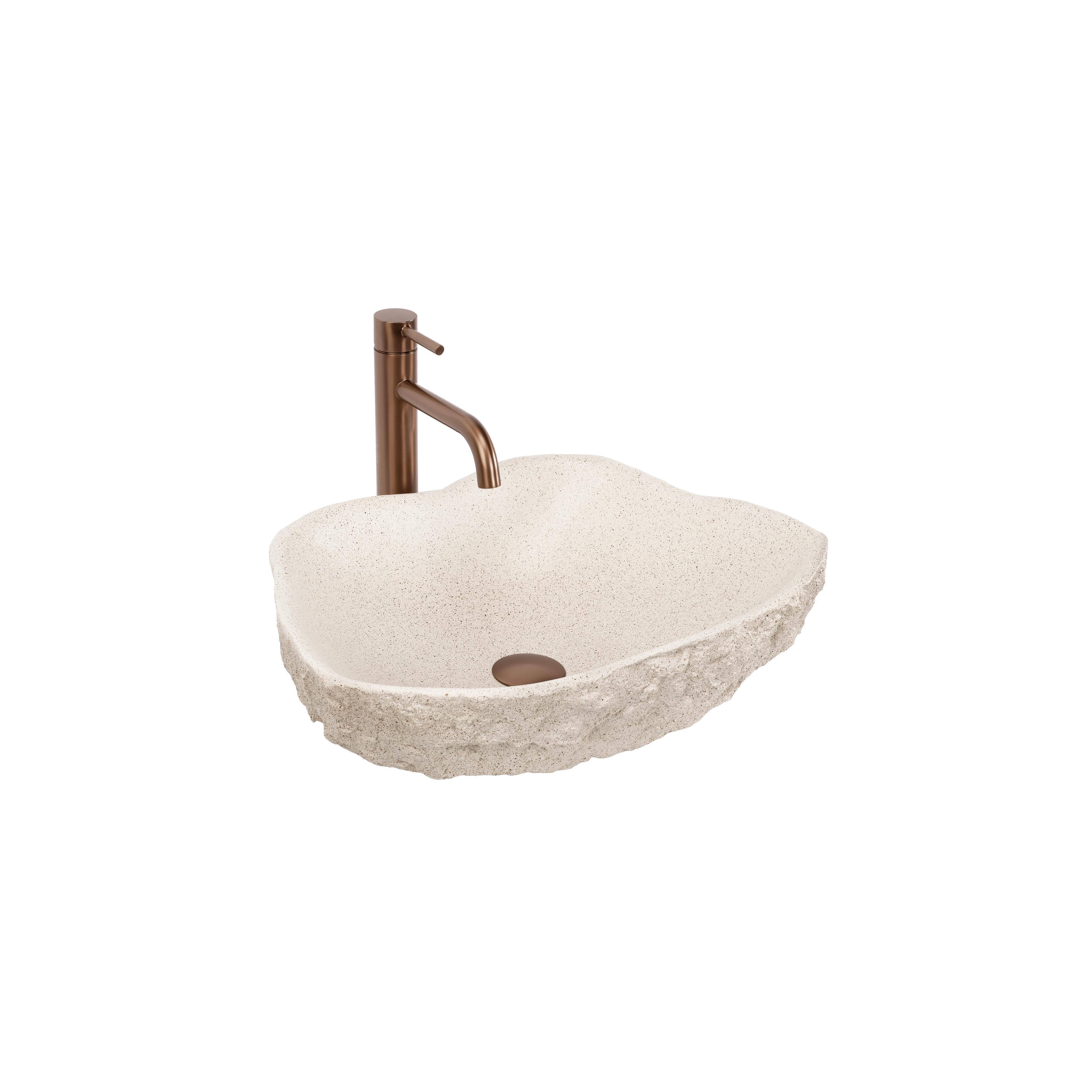 Opzetwastafel Rea Isla Warm Beige