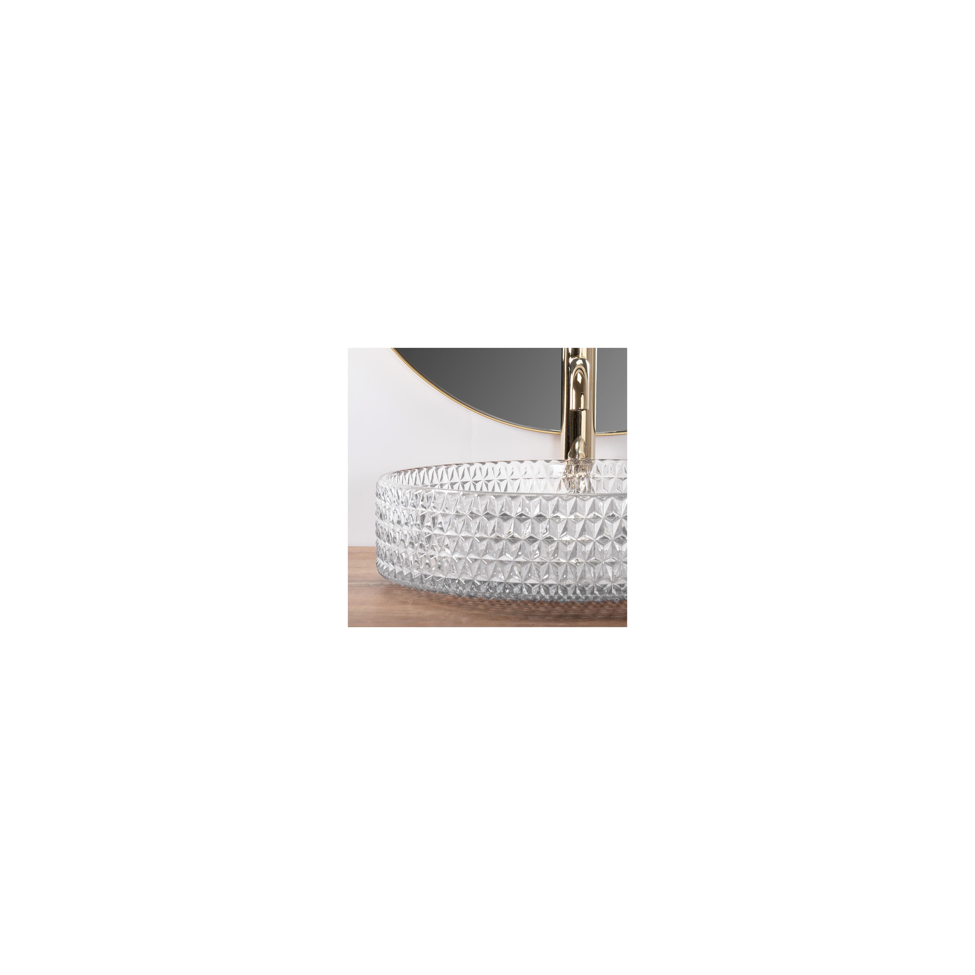 Countertop washbasin Rea Cristal Transparent 39