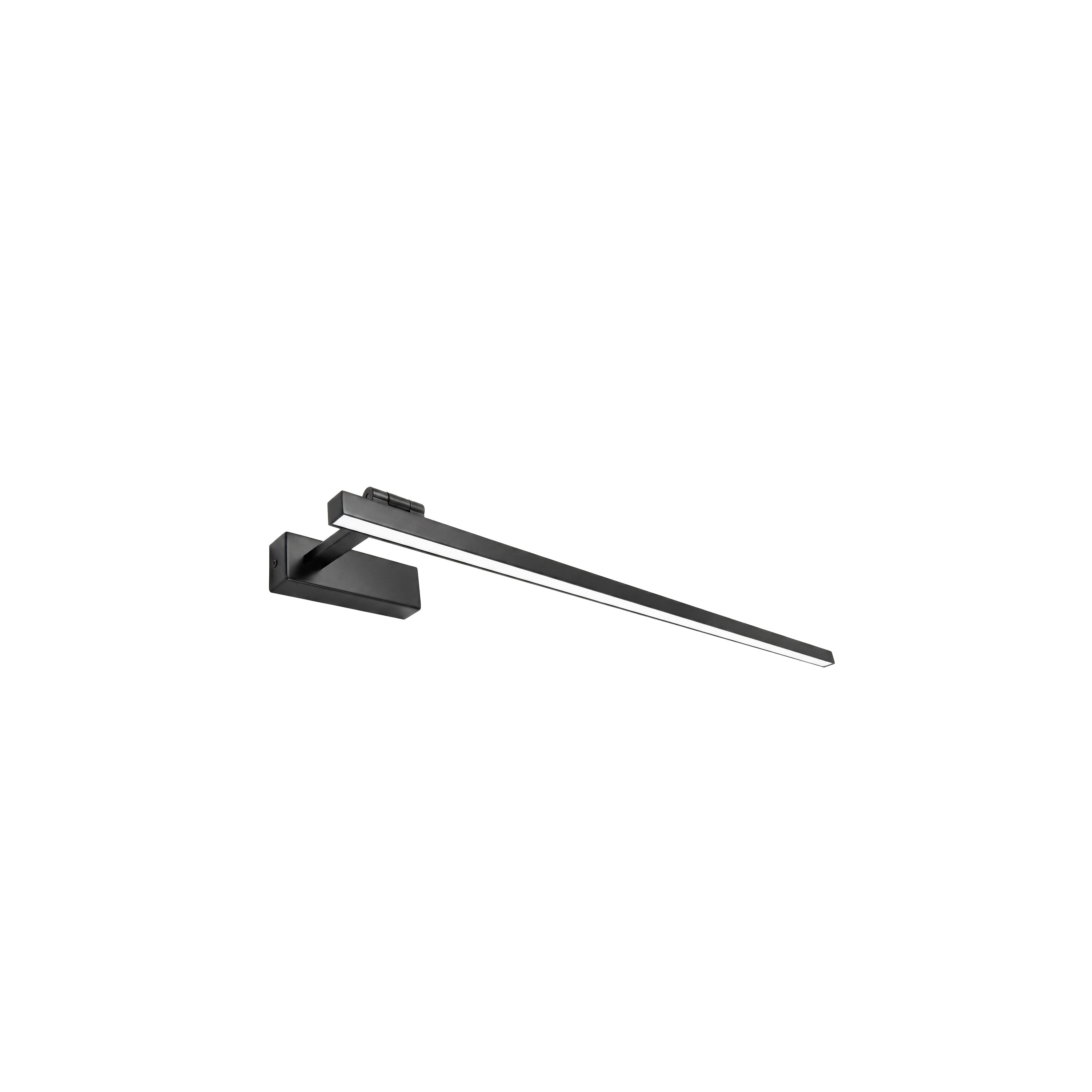 Vannitoa seina LED-valgusti SWE036-1W 80cm BLACK