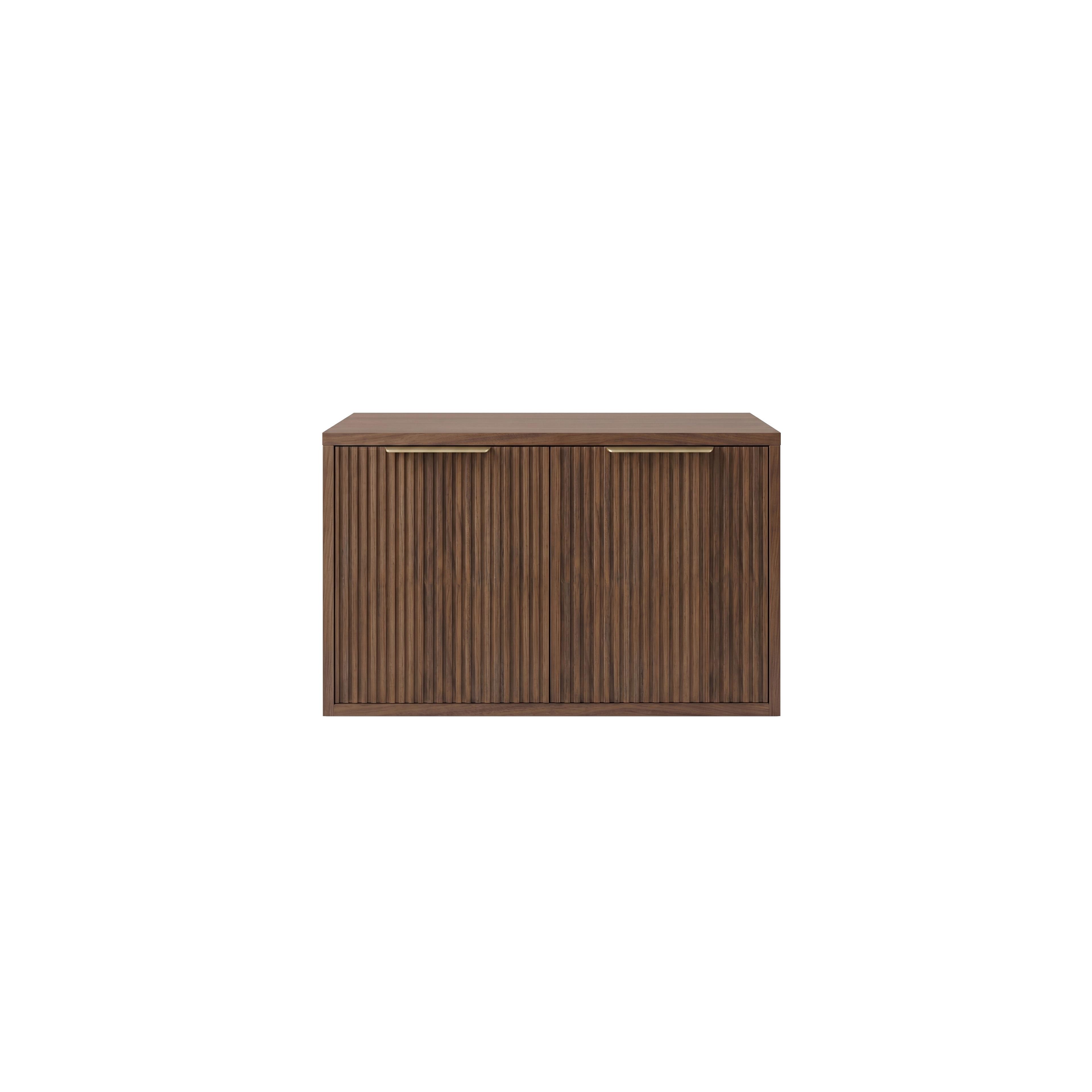 Bathroom vanity cabinet Rea Core 60cm Brown