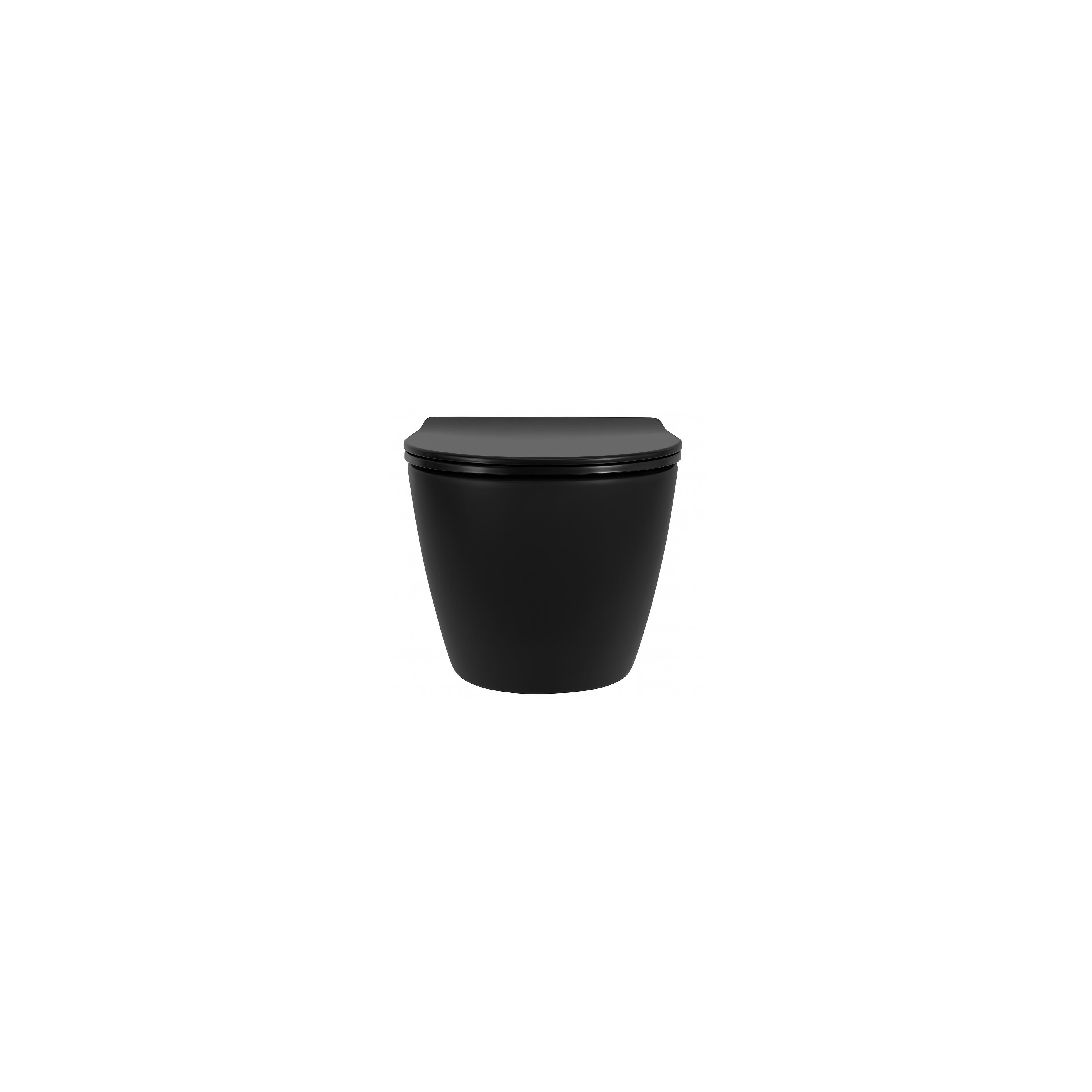 тоалетна чиния Rea Carlo Mini Tornado NF BLACK MATT