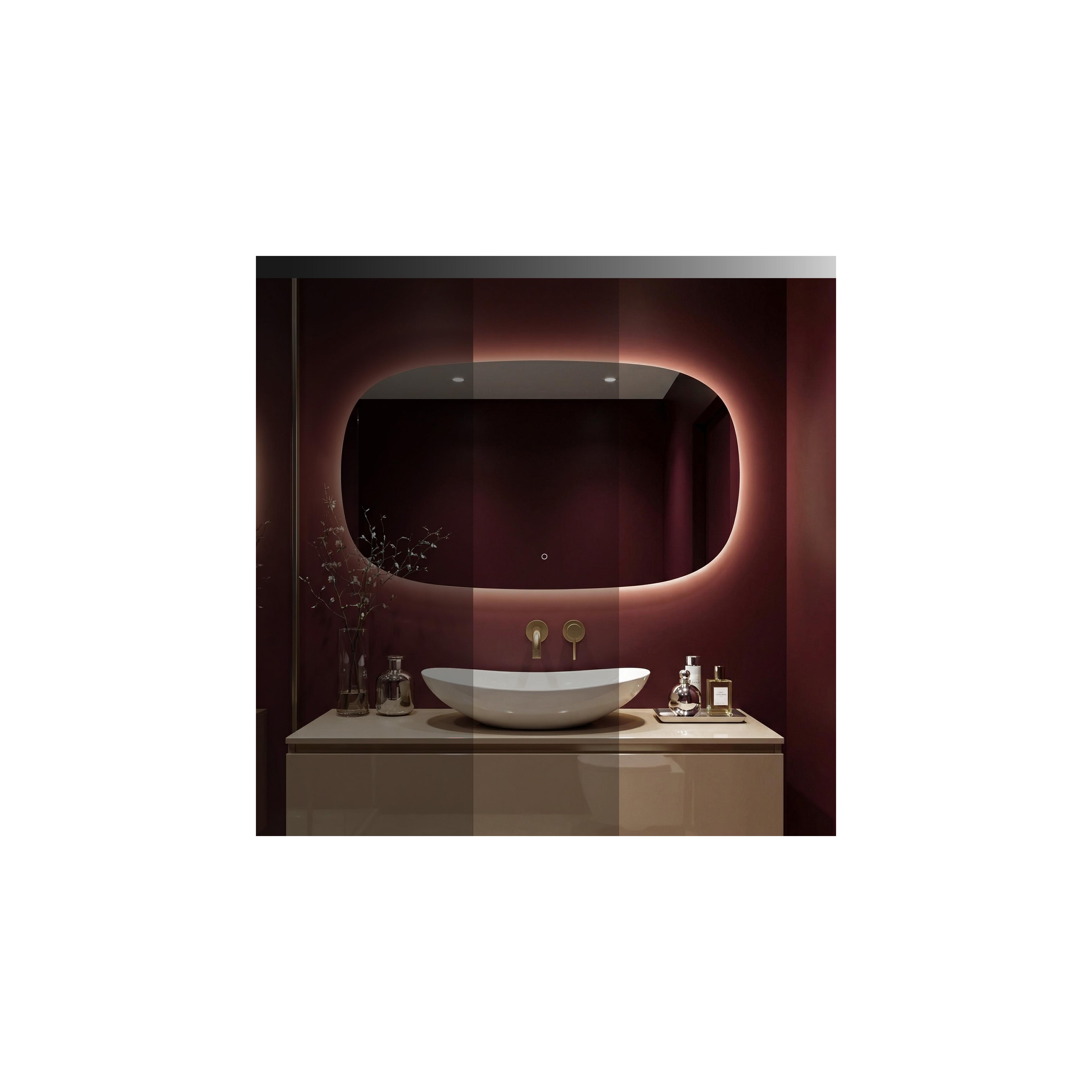 Mirror LED 100x60cm TOP-4