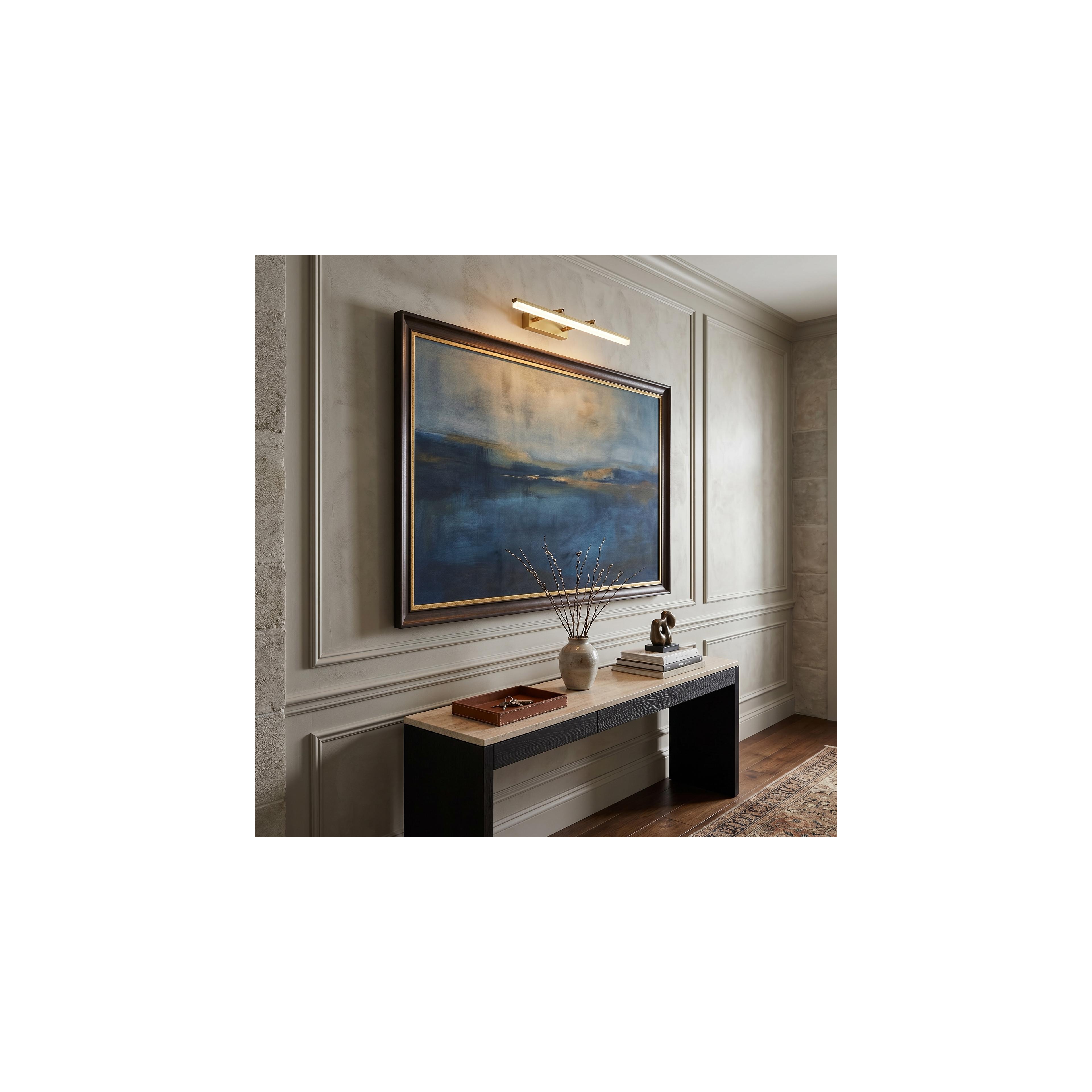 Vannitoa seina LED-valgusti APP1876-1W 60cm BRUSH GOLD