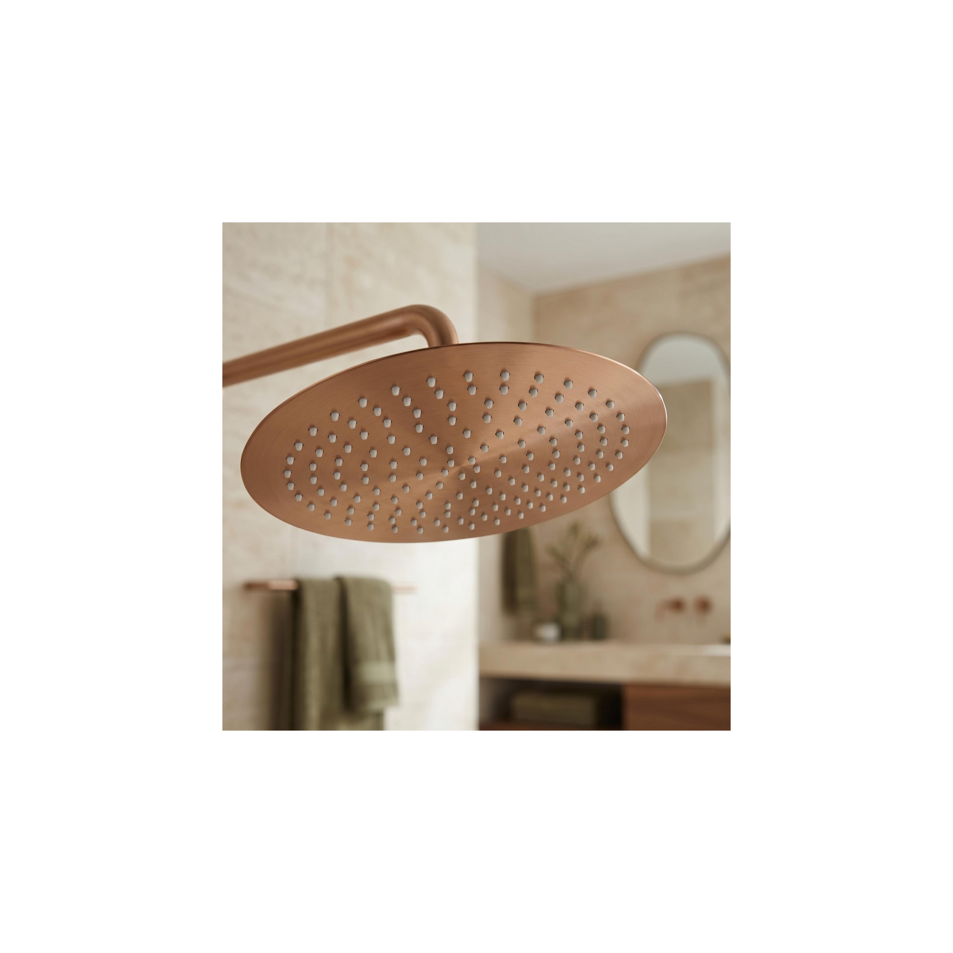 Runde Regendusche REA JS-P014BRG 30cm Brush Copper