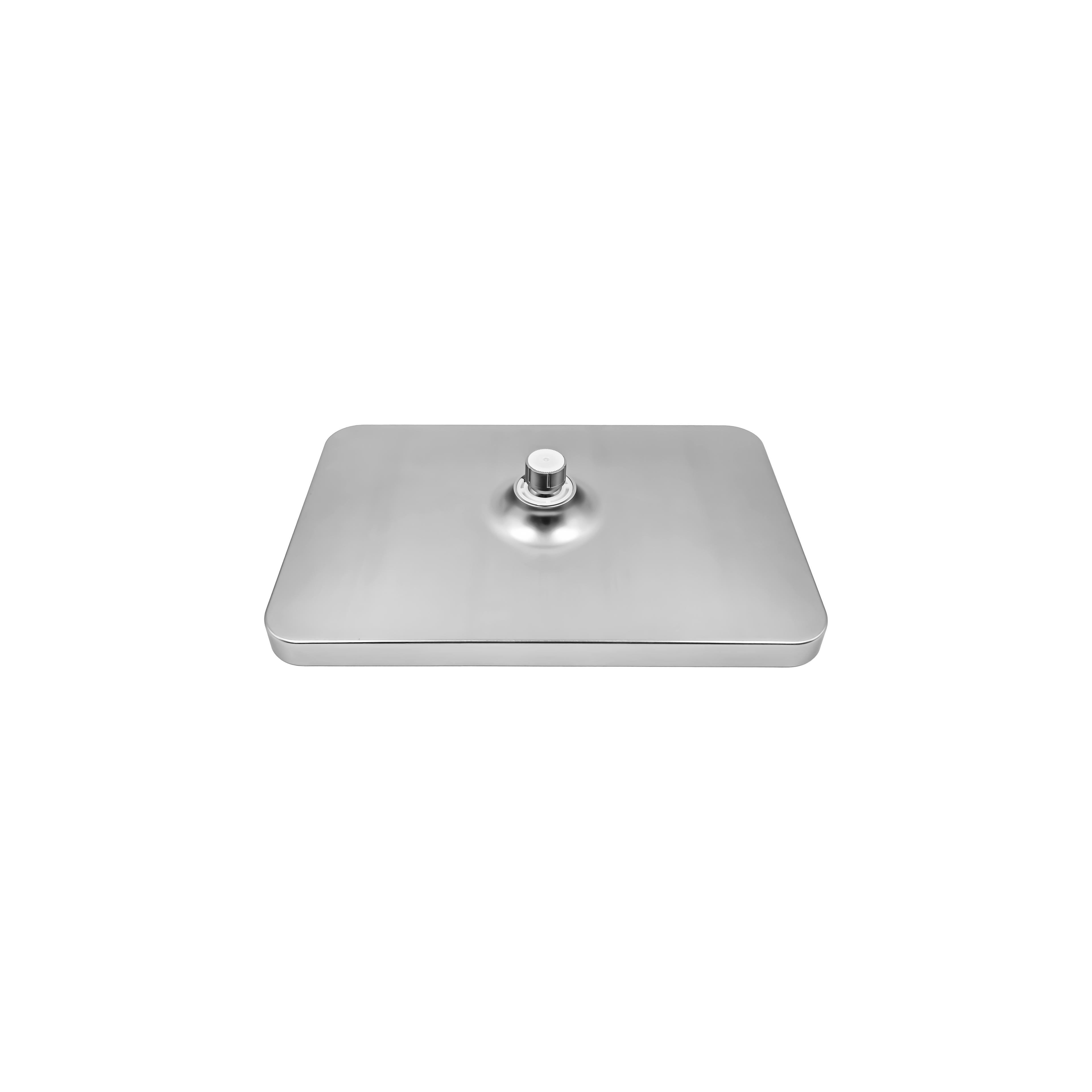 Pravokutna tuš ruža REA JS-032 Brushed Nickel