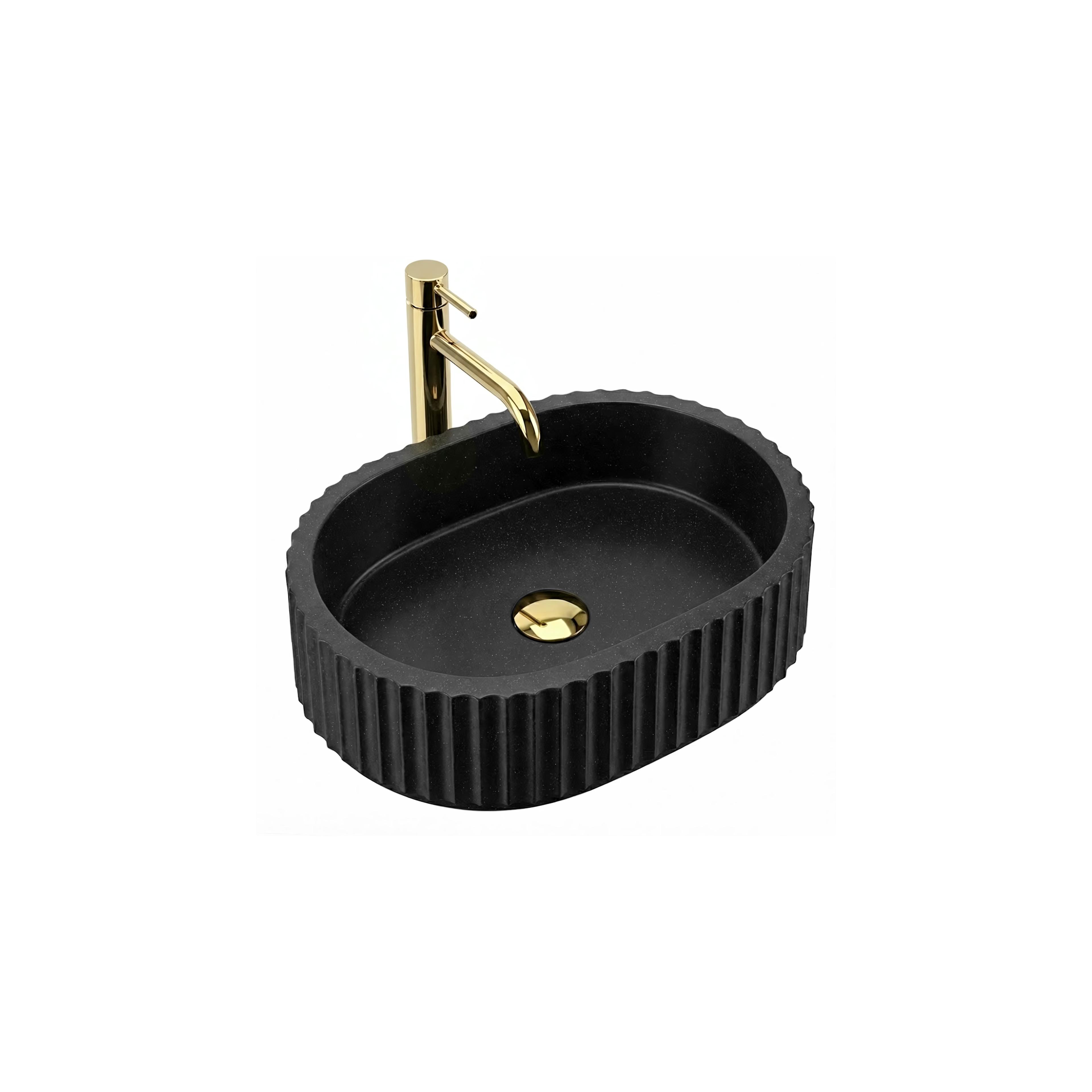 Countertop Basin Rea Margaret Black