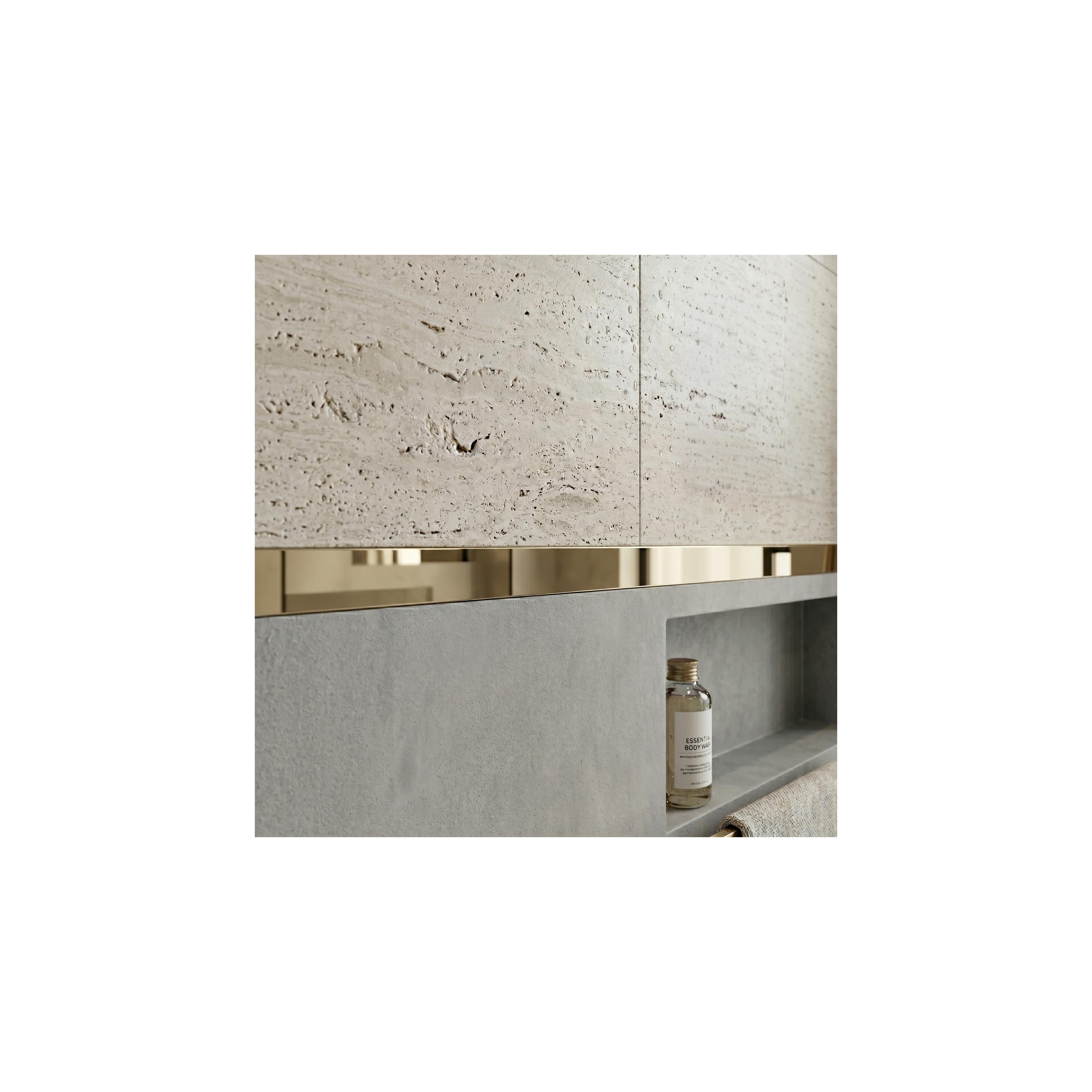 Självhäftande dekorlist Rea P14454CA 3,8cm Gold