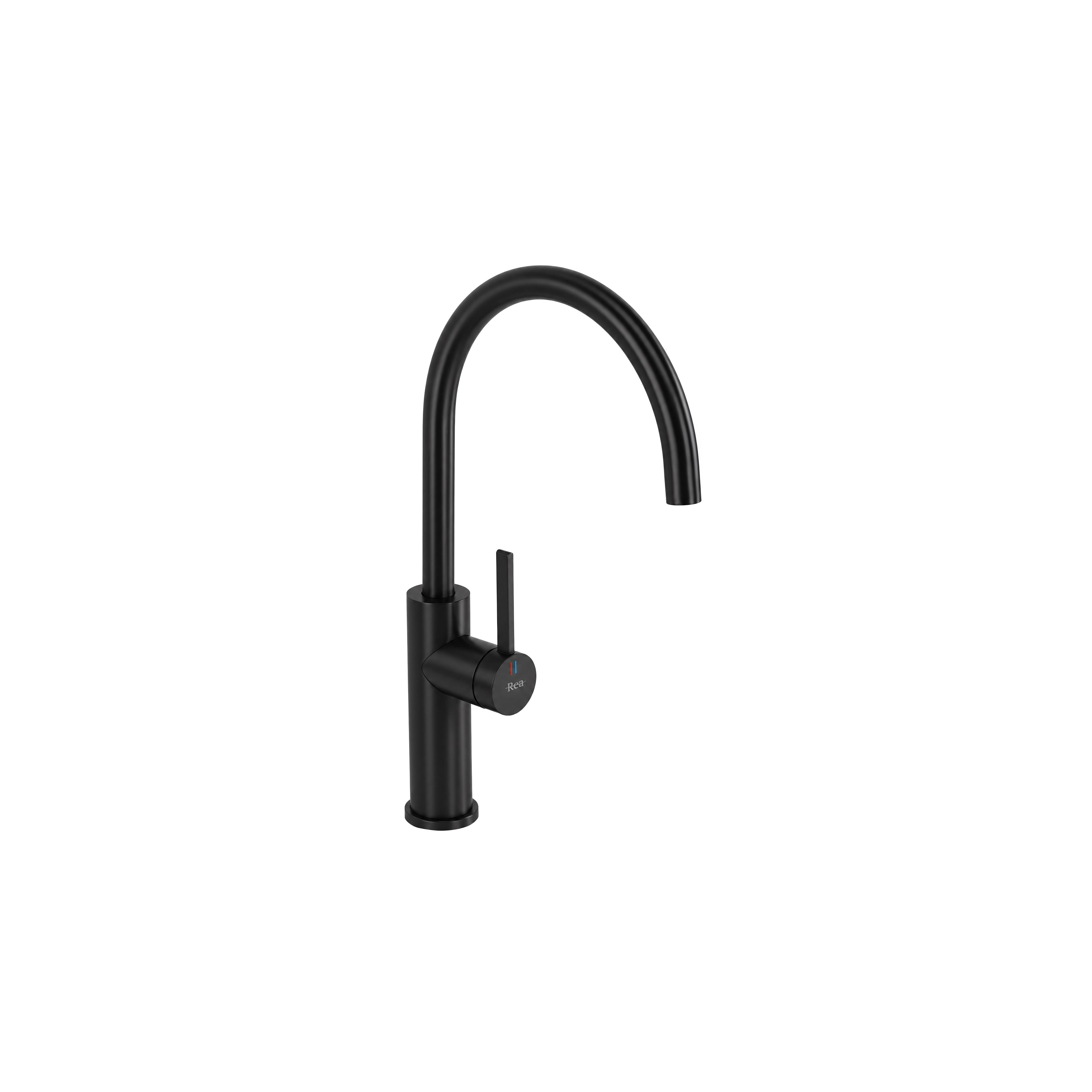 Kitchen faucet REA Rivo Black