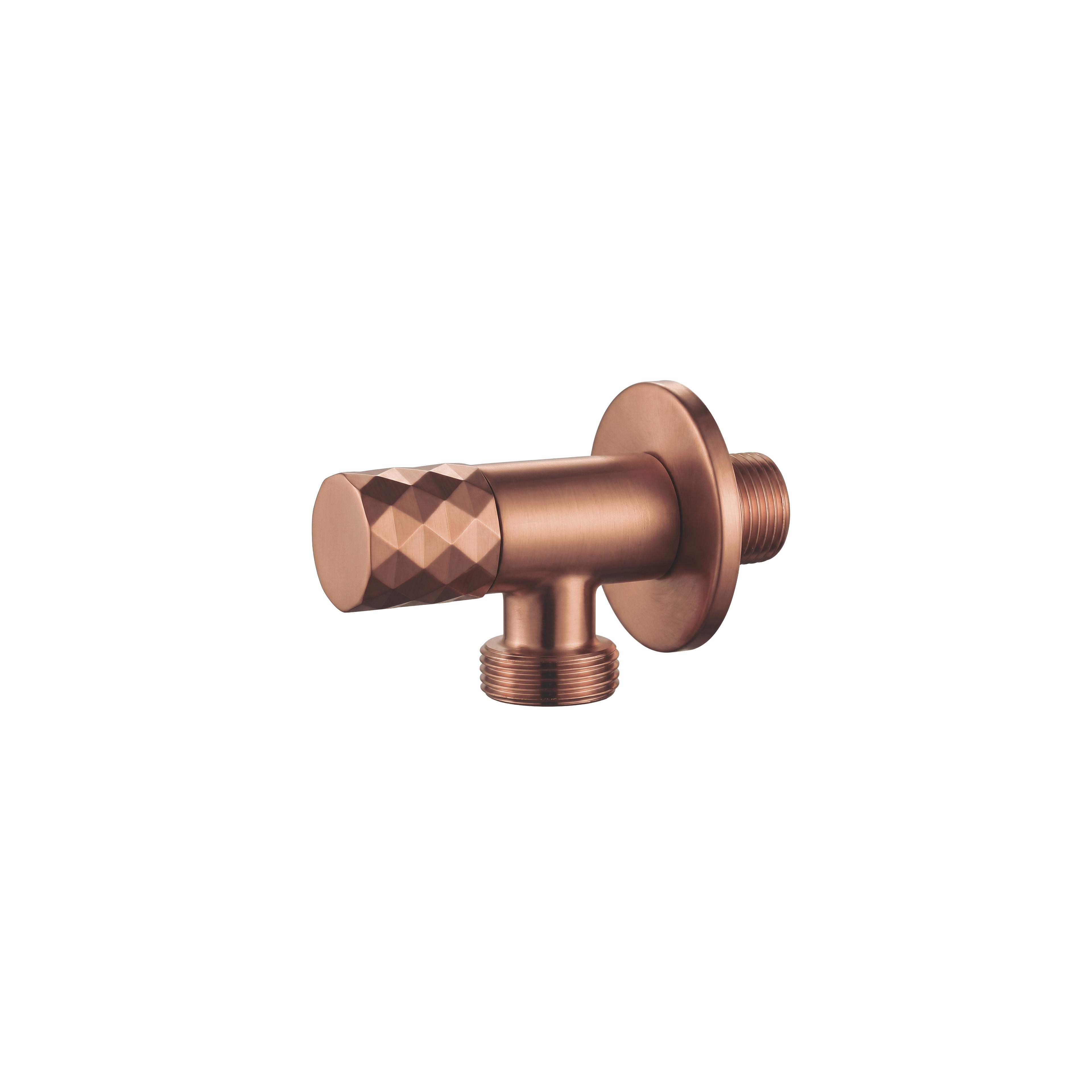 Kampinis vožtuvas Diamond 03 1/2" x 3/4" Brush Copper