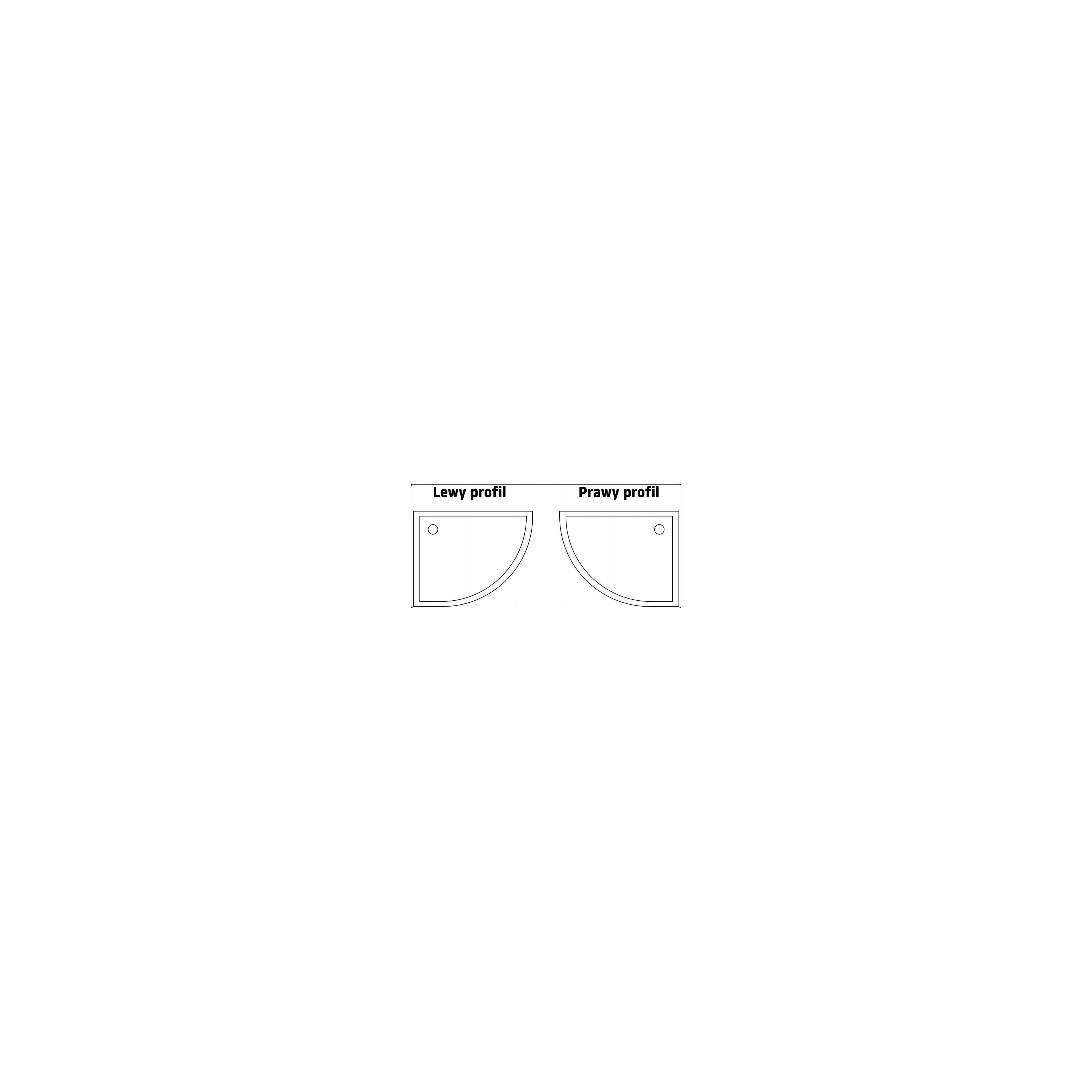 Cabina dus REA Look Chrome 80x100 + Cada de duș Look White