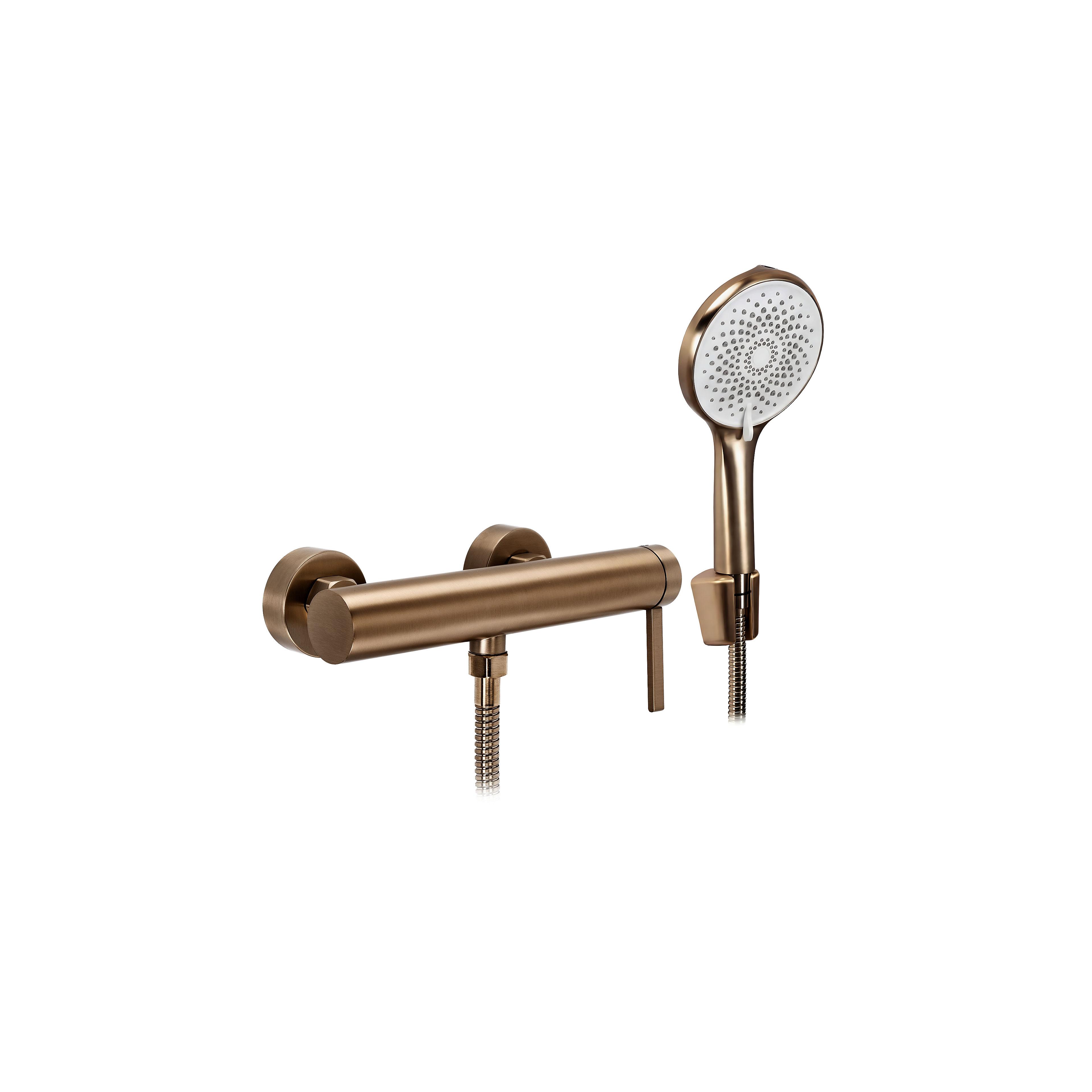 Duschblandare REA Rivo Borstad Copper
