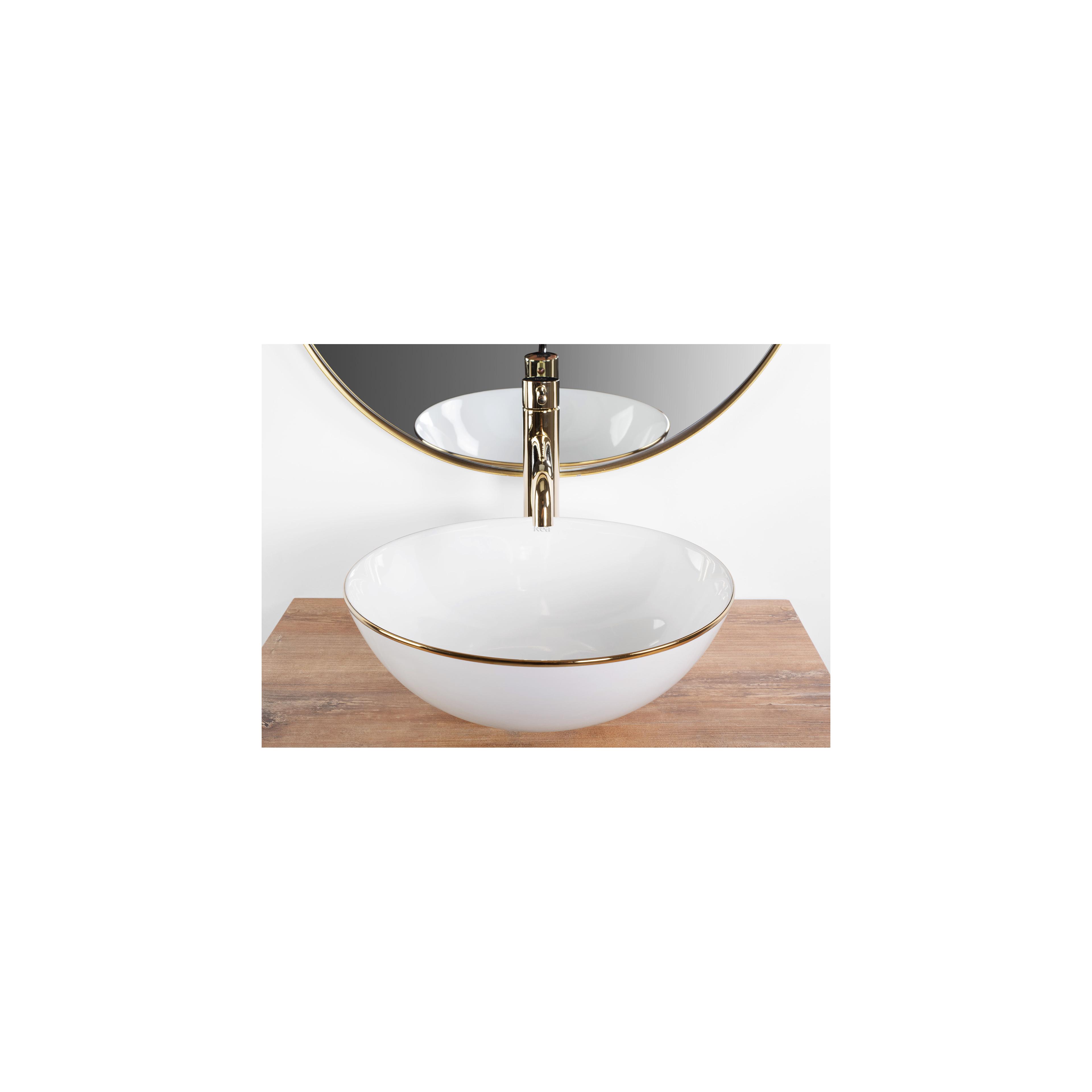 Opzetwastafel Rea Stella Gold Edge
