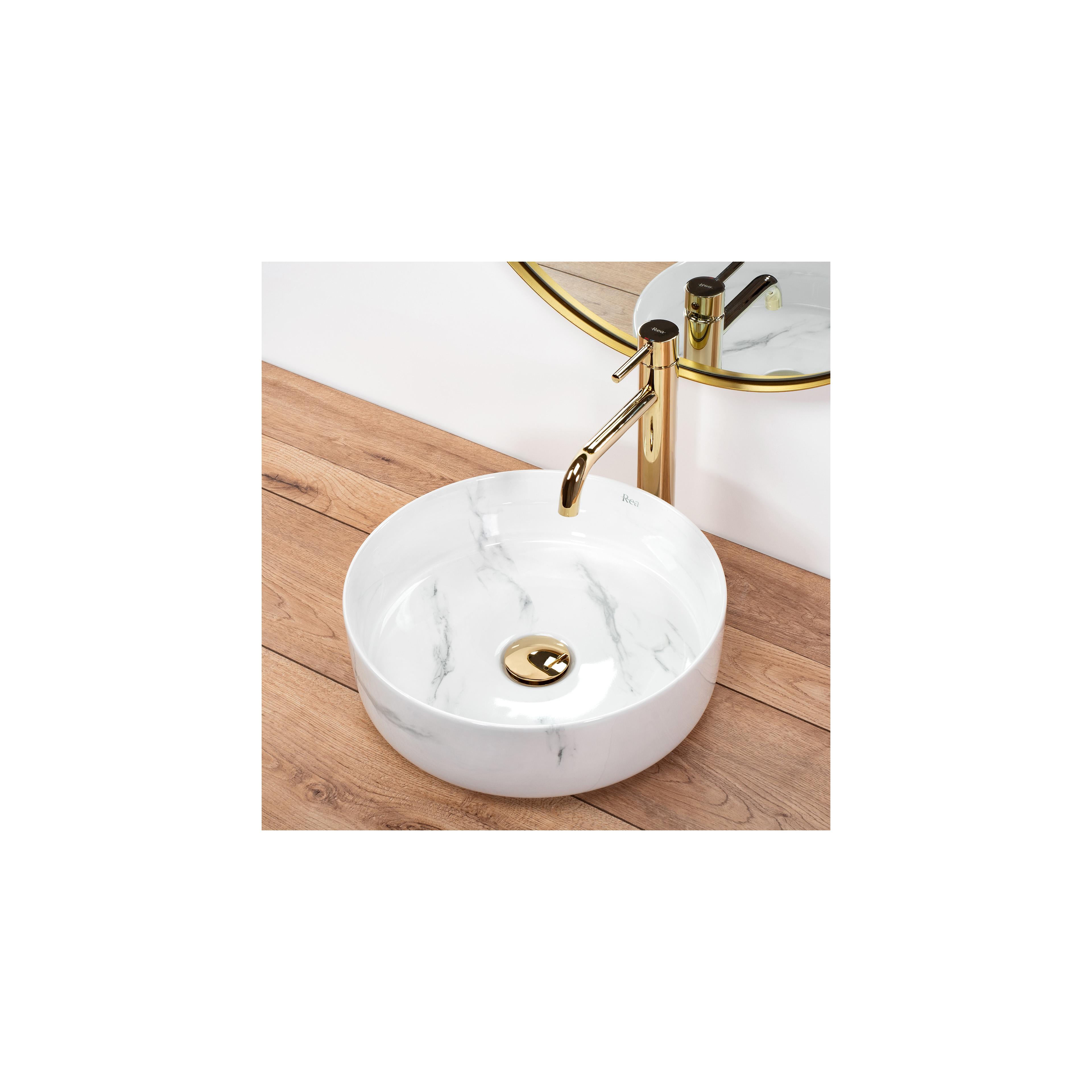 Rea Sami Nature Marble countertop izlietne