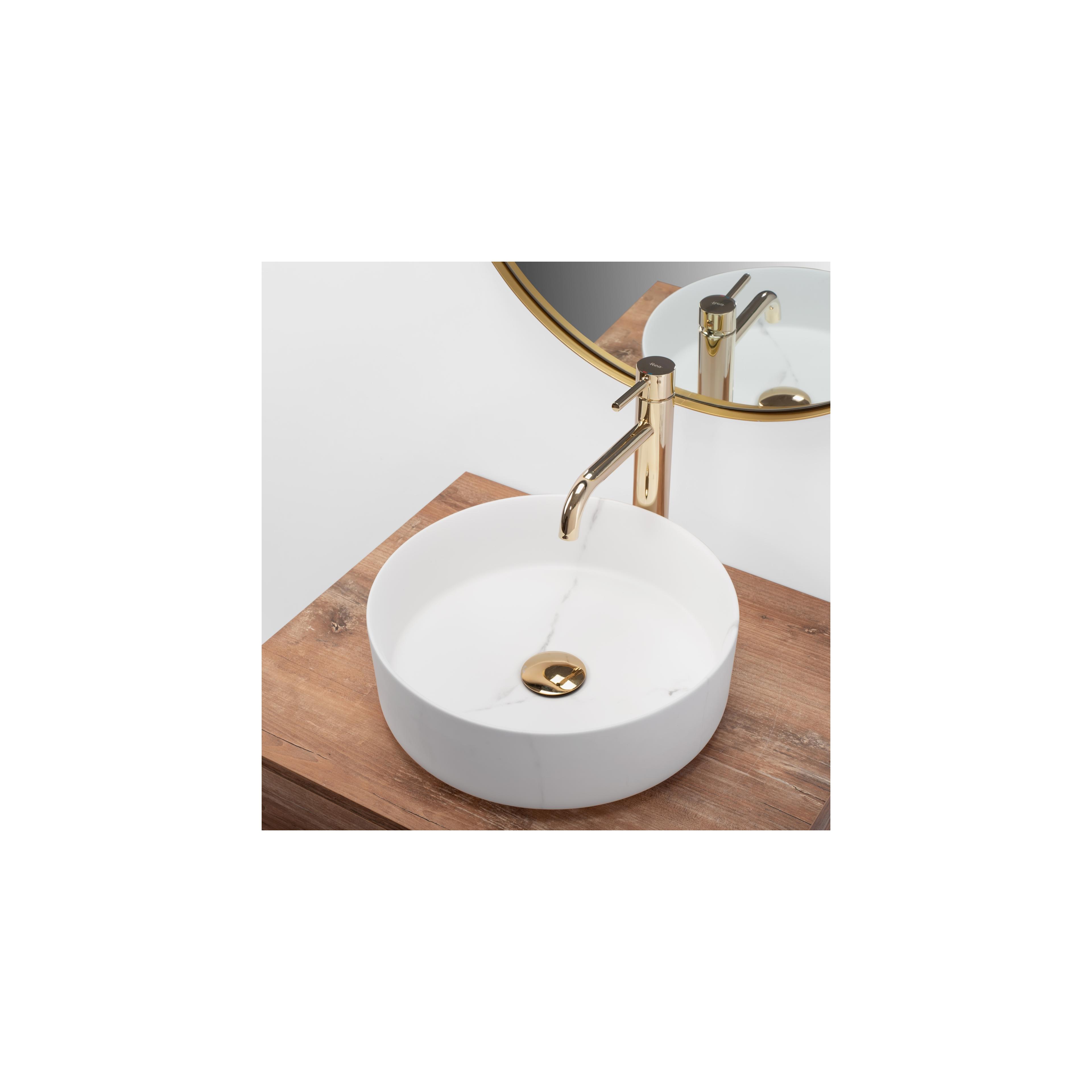 Lavoar pentru blat Rea Sami Marble Mat