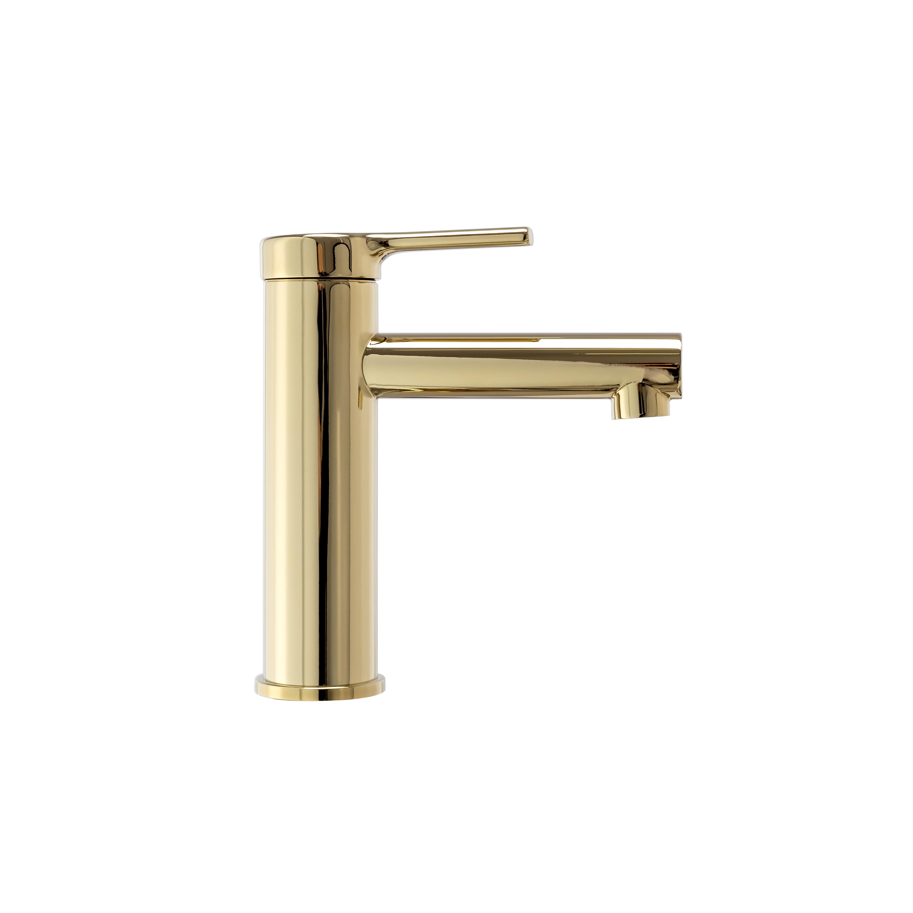 Slavina za umivaonik Rea Pixel Gold niska