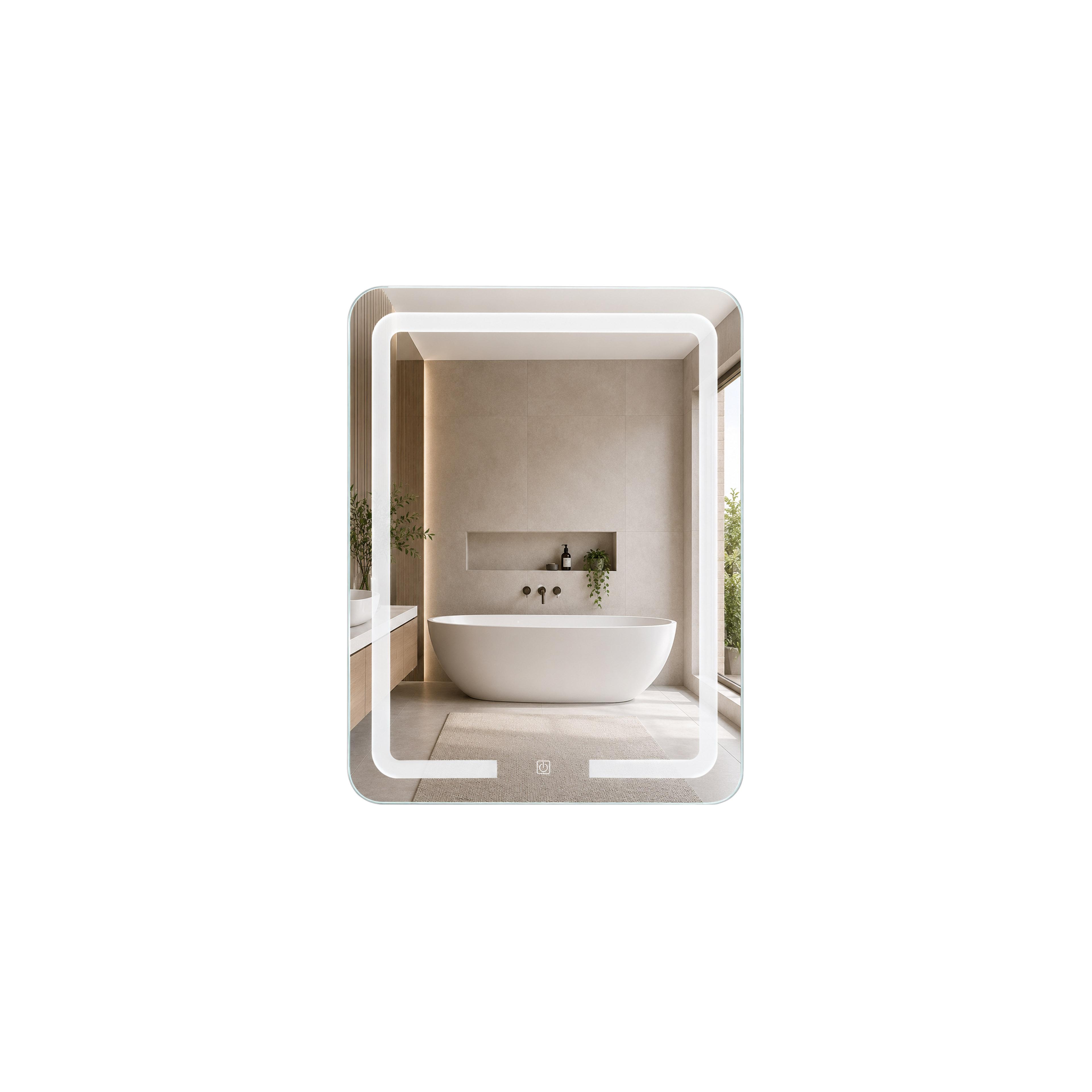 LED seinapeegel 60x80cm SAB-3436