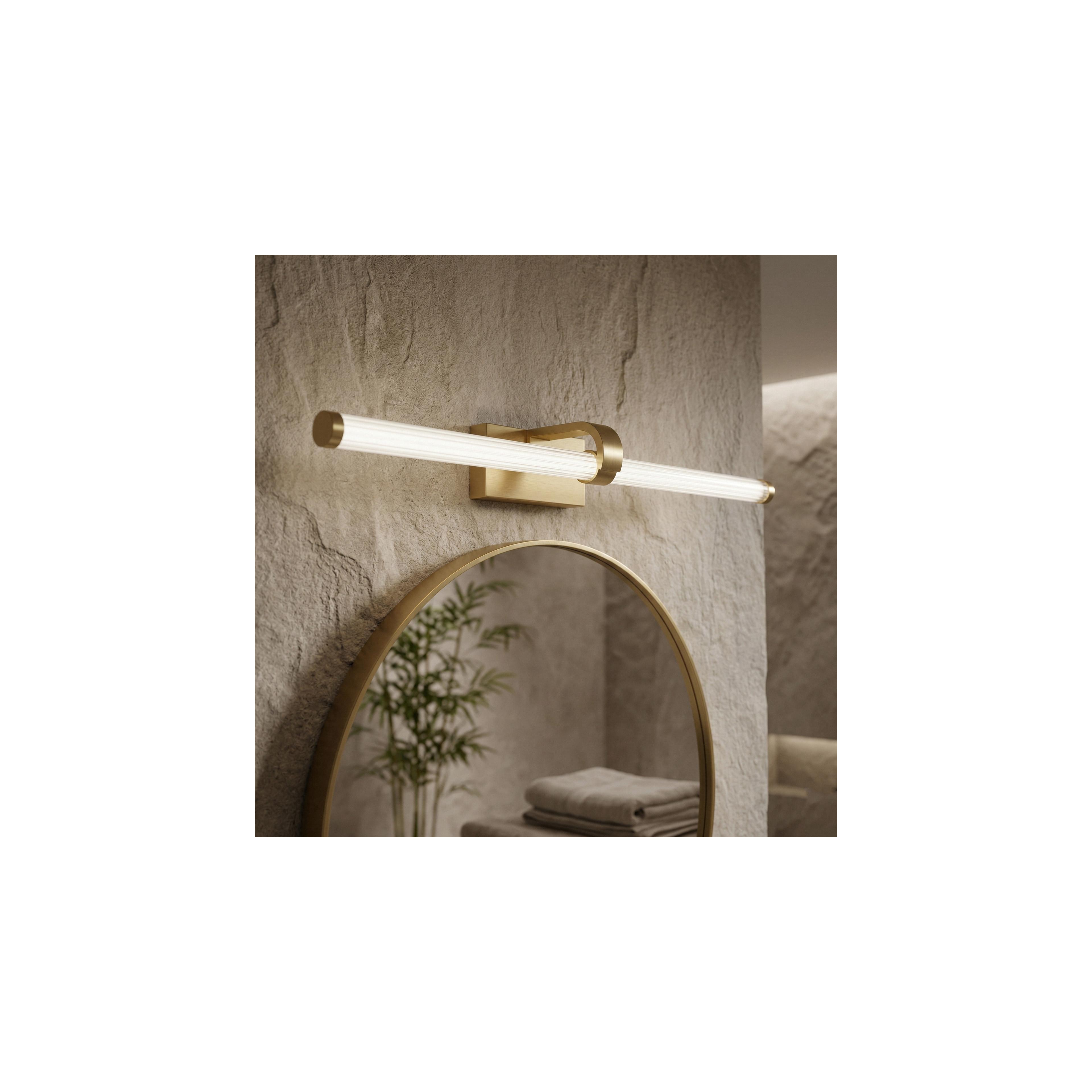 Bathroom LED wall sconce APP1886-1W 60cm BRUSH GOLD