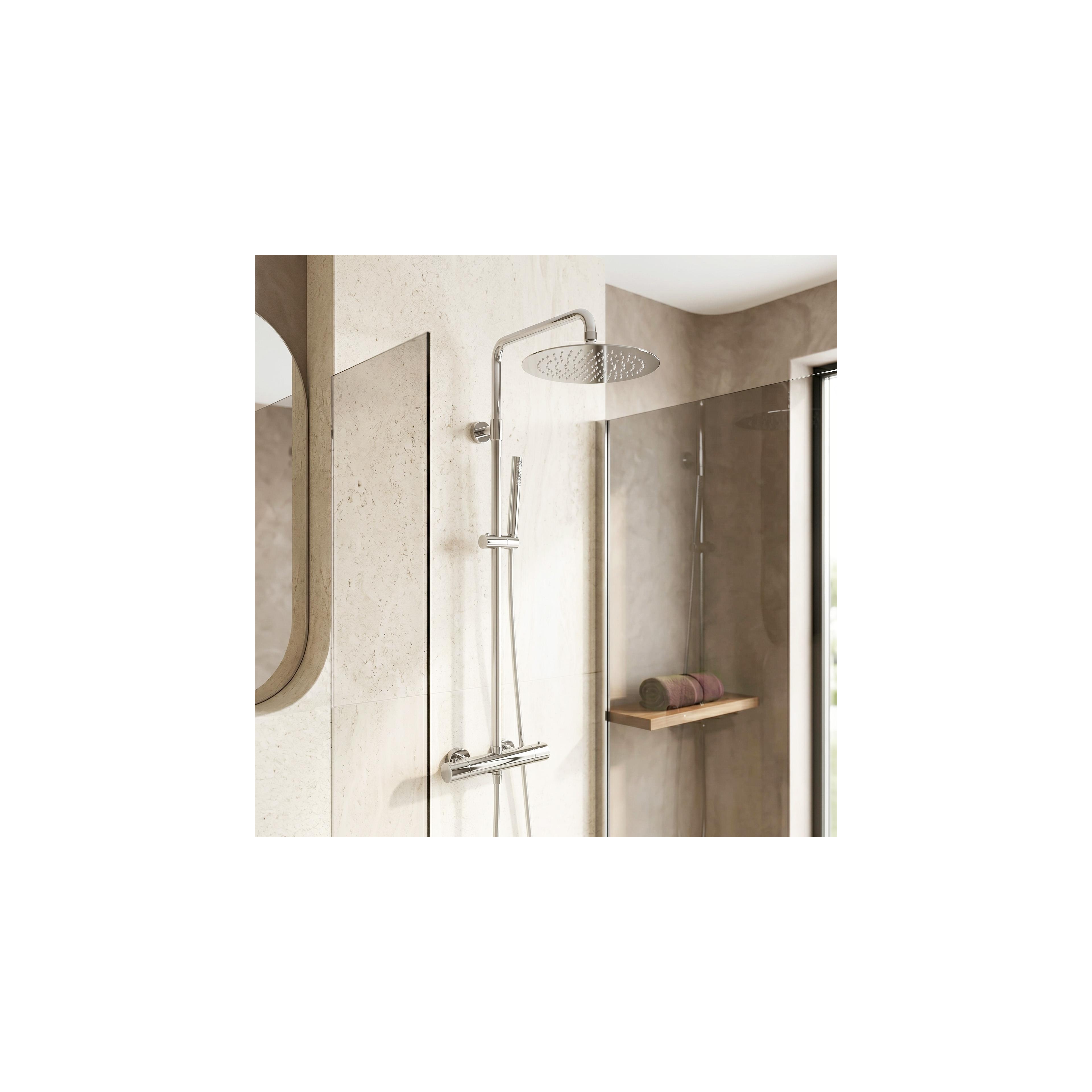 Runt duschhuvud REA JS-P014 25cm Chrome