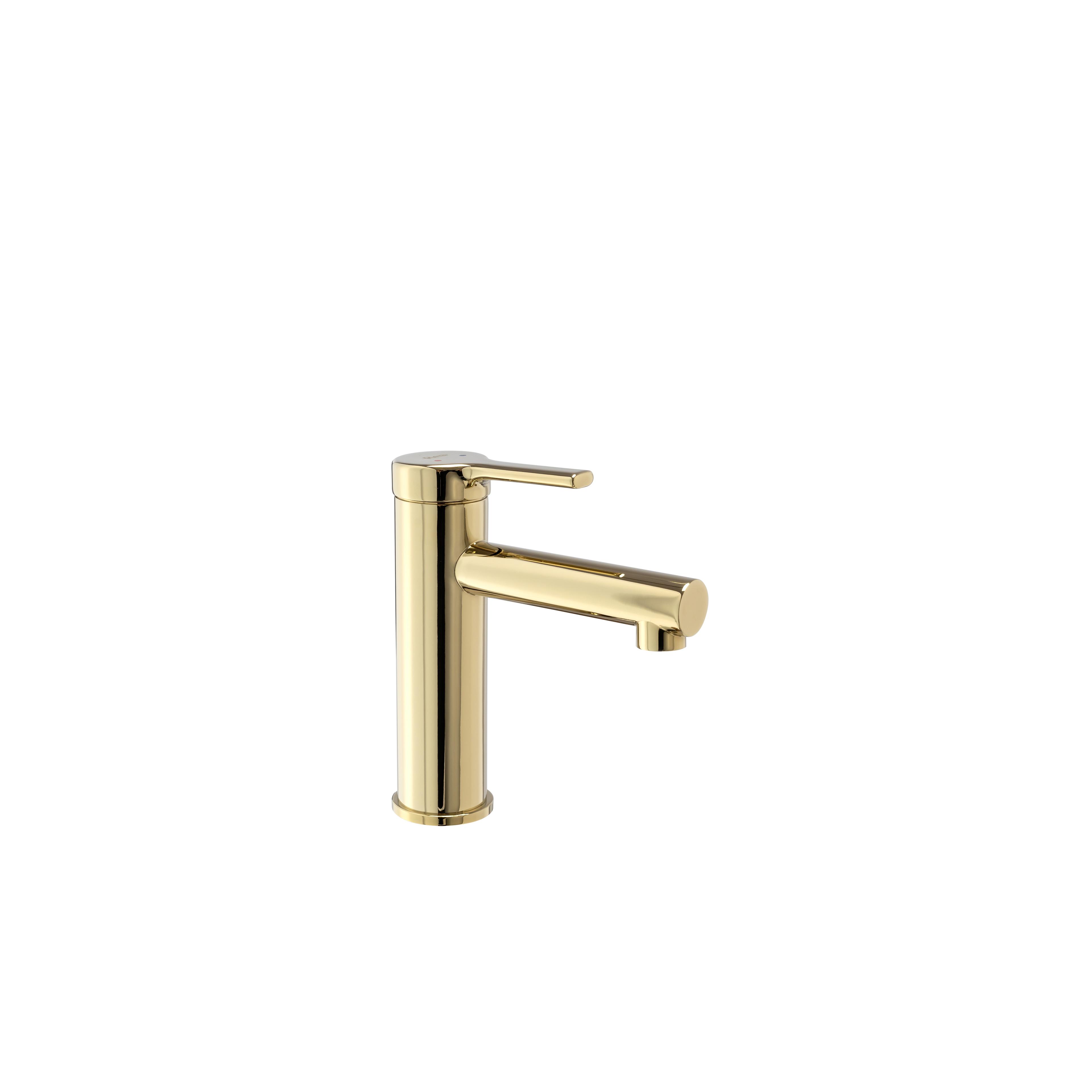 Slavina za umivaonik Rea Pixel Gold niska