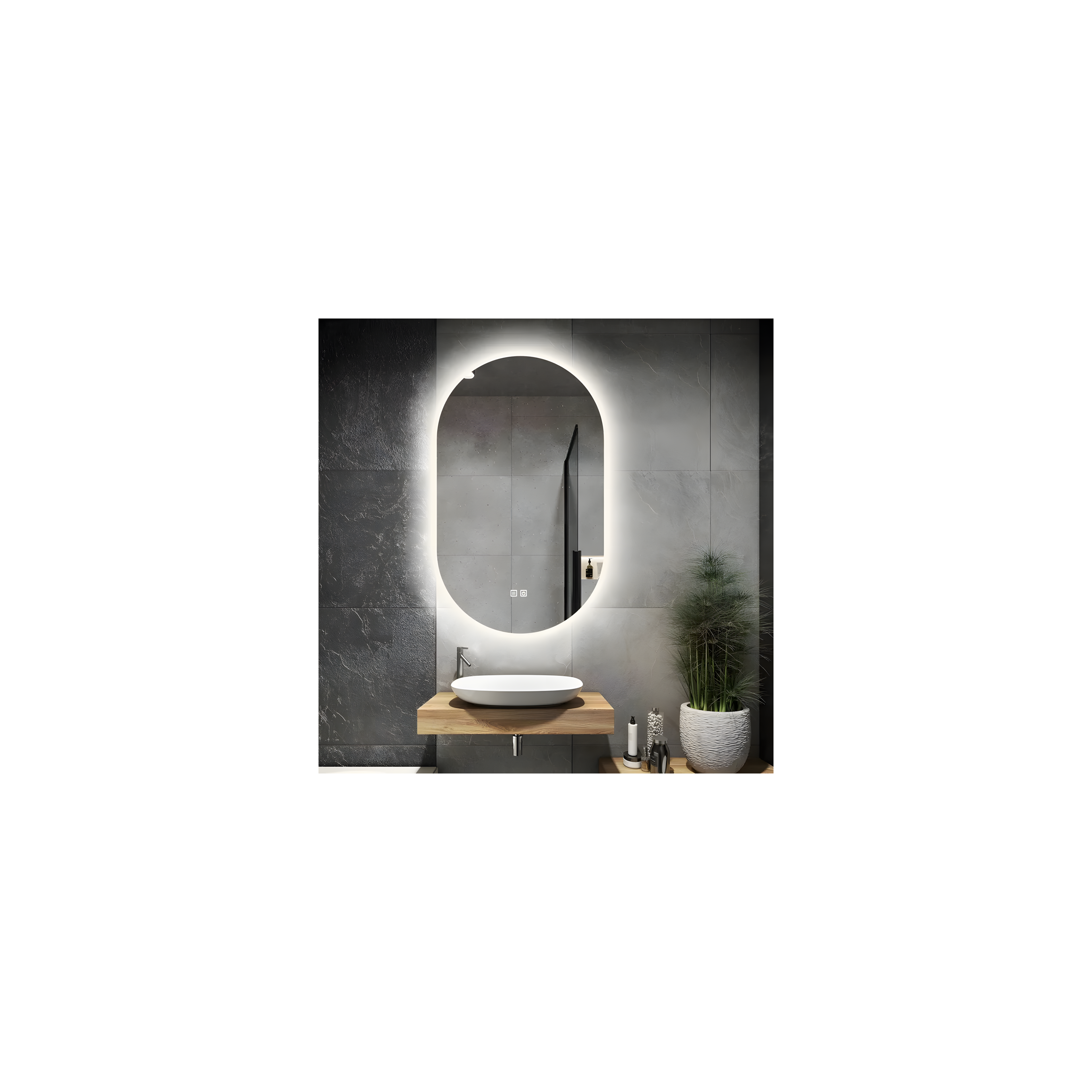 Miroir LED 50x80cm S027