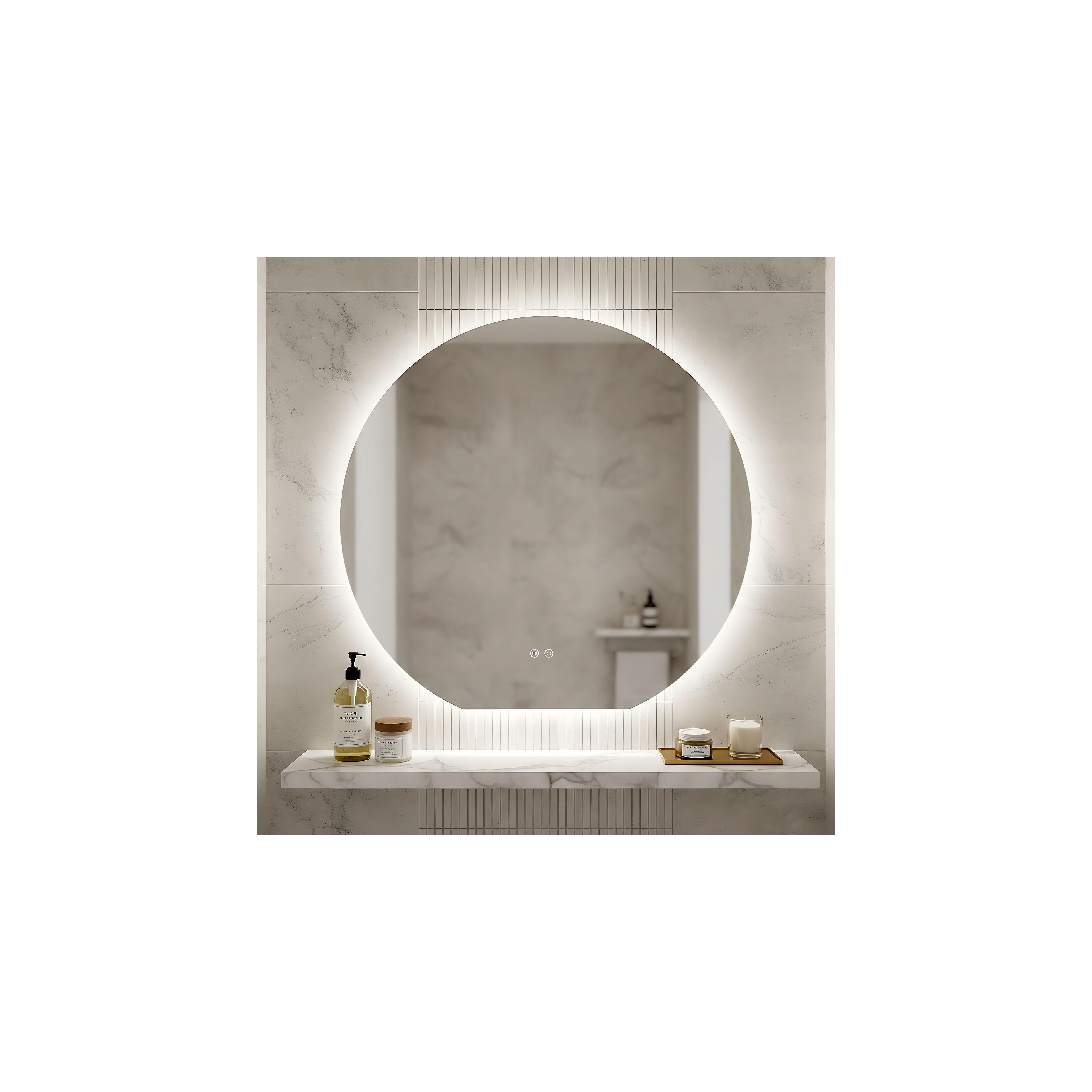 Miroir LED 100cm Fabio