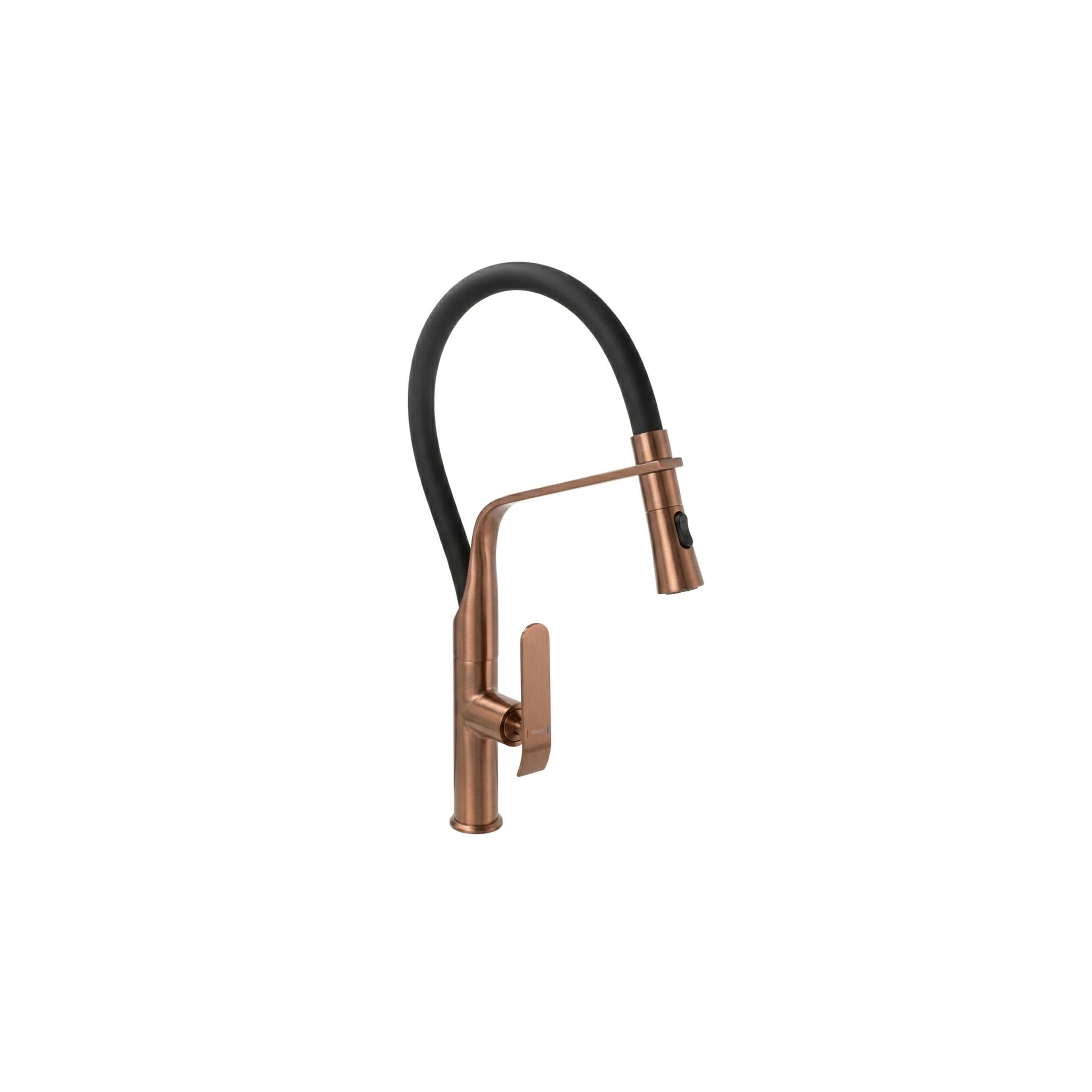 Robinet de cuisine Rea Castor Copper Brush
