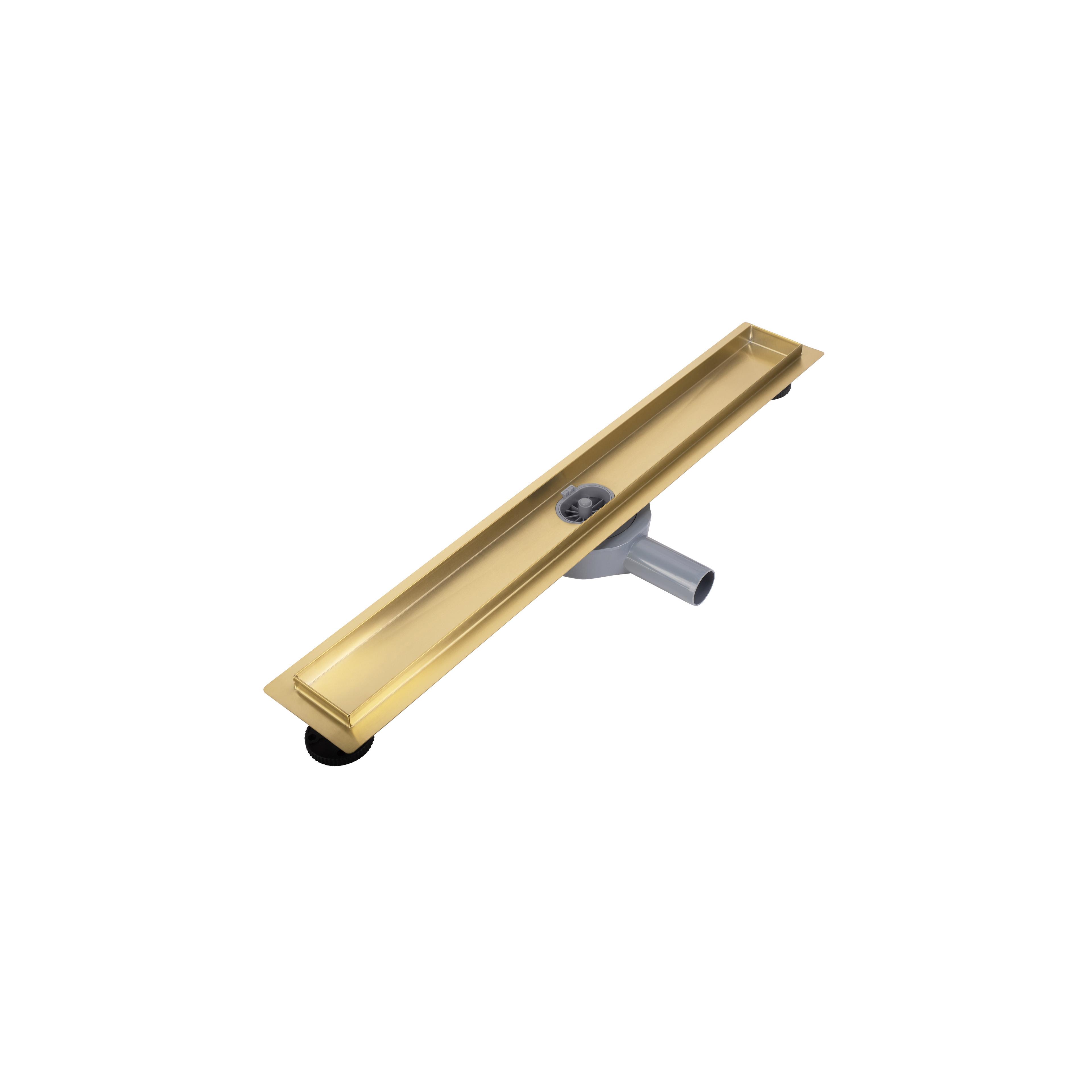Tuš kanalica REA Neox pro Brush Gold 80