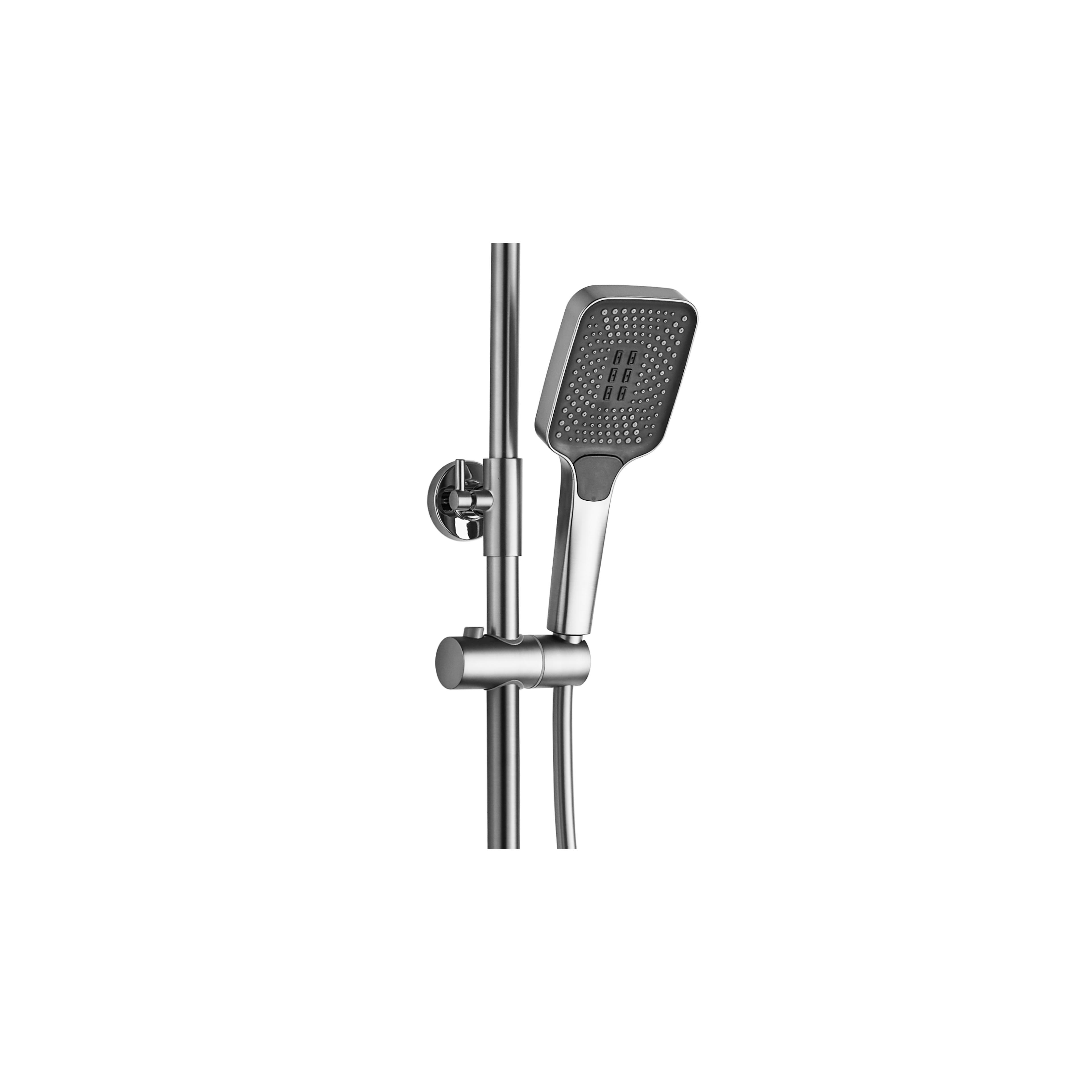 Set doccia REA HELIX  Nickel Brush INOX