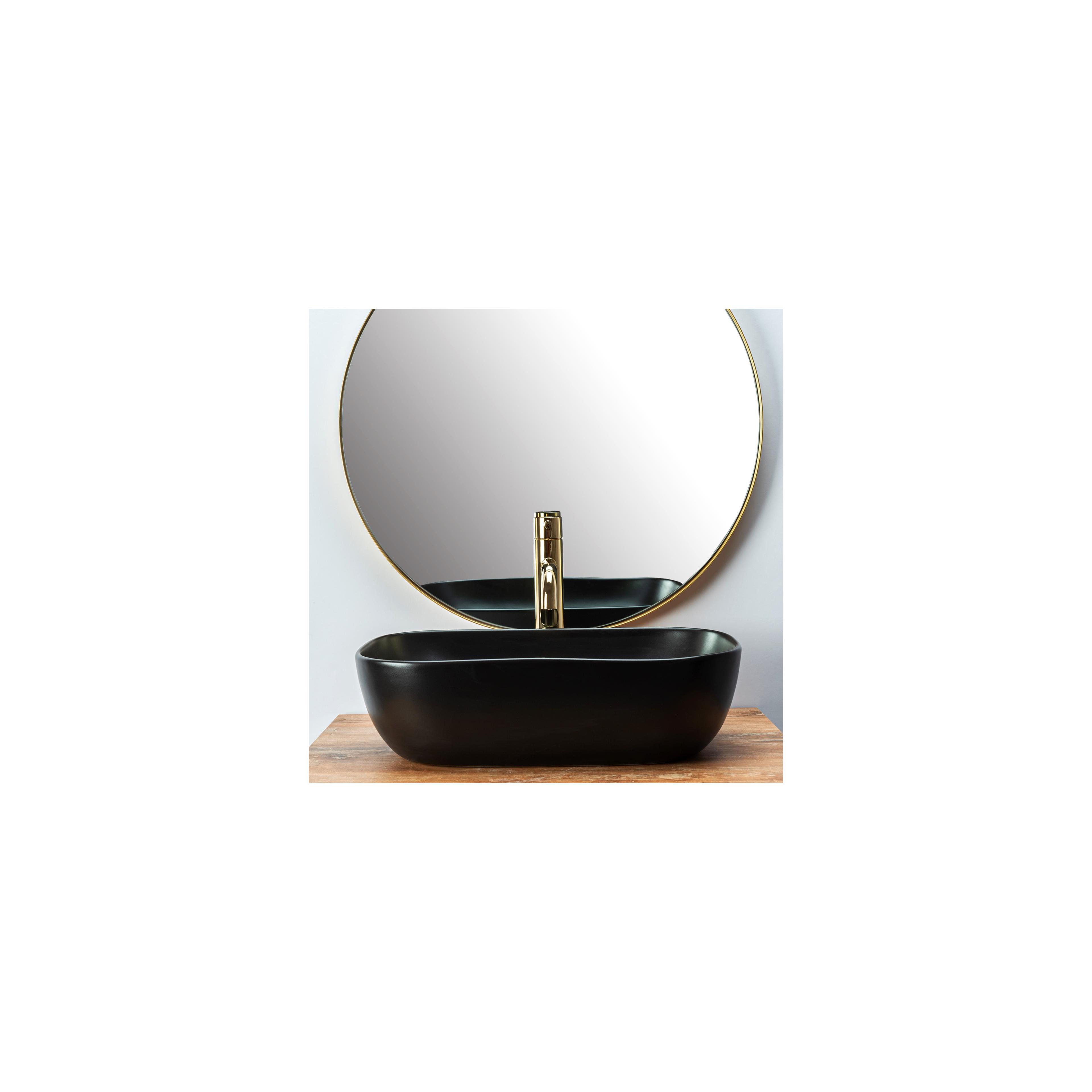 Rea Belinda Black Mat countertop valamu