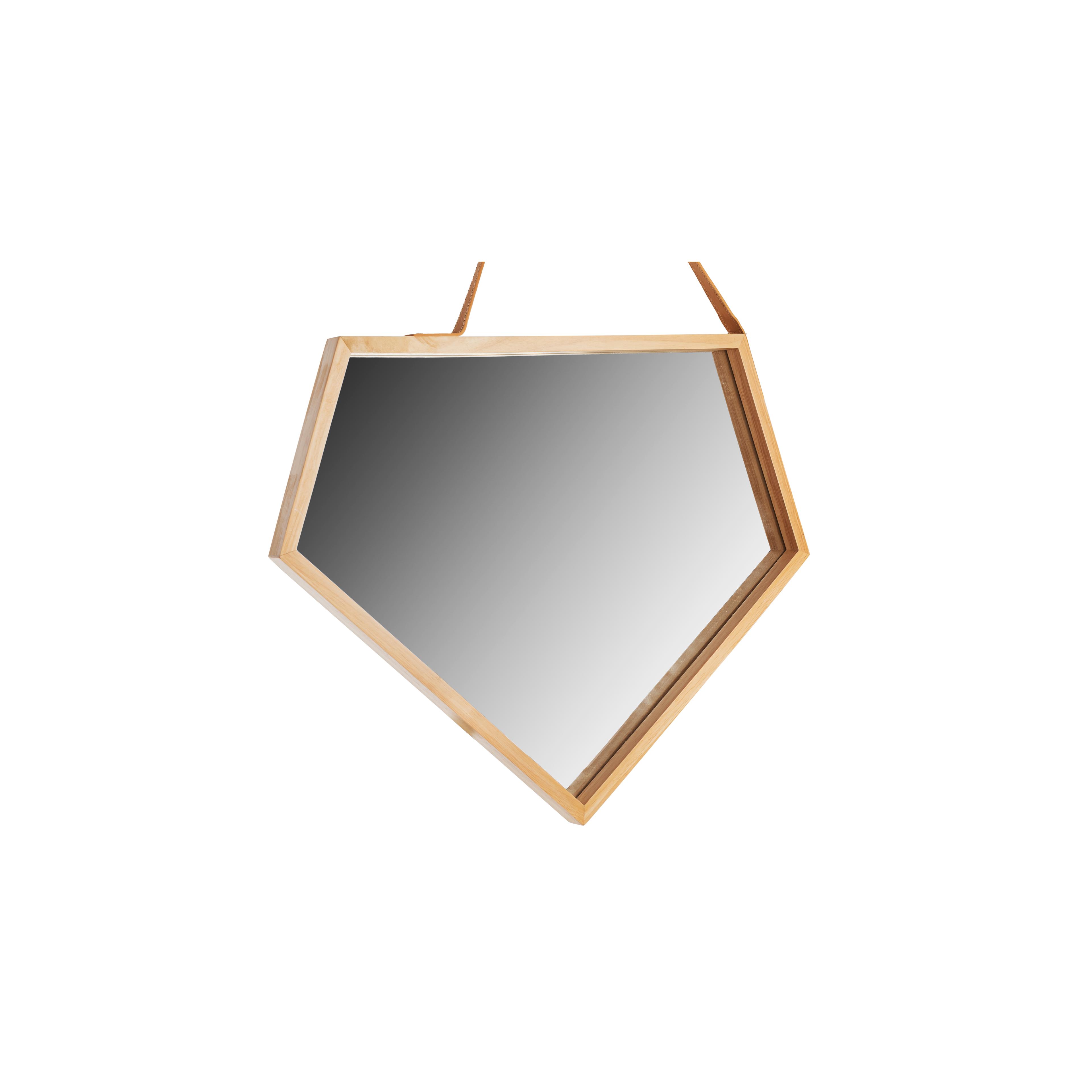 Miroir asymétrique avec corde 49 cm YMJZ20216