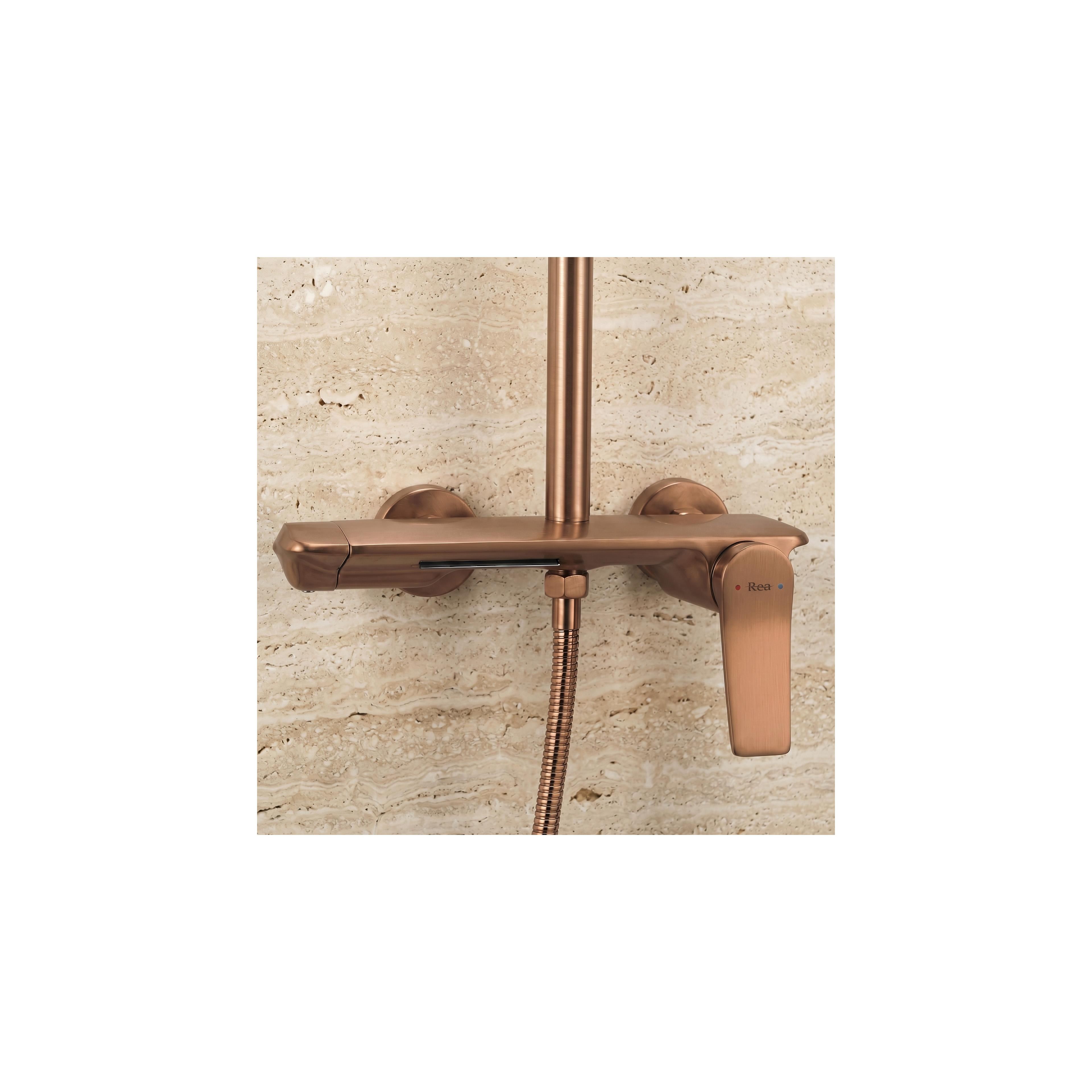 Dušas komplekts Rea Vision Brush Copper