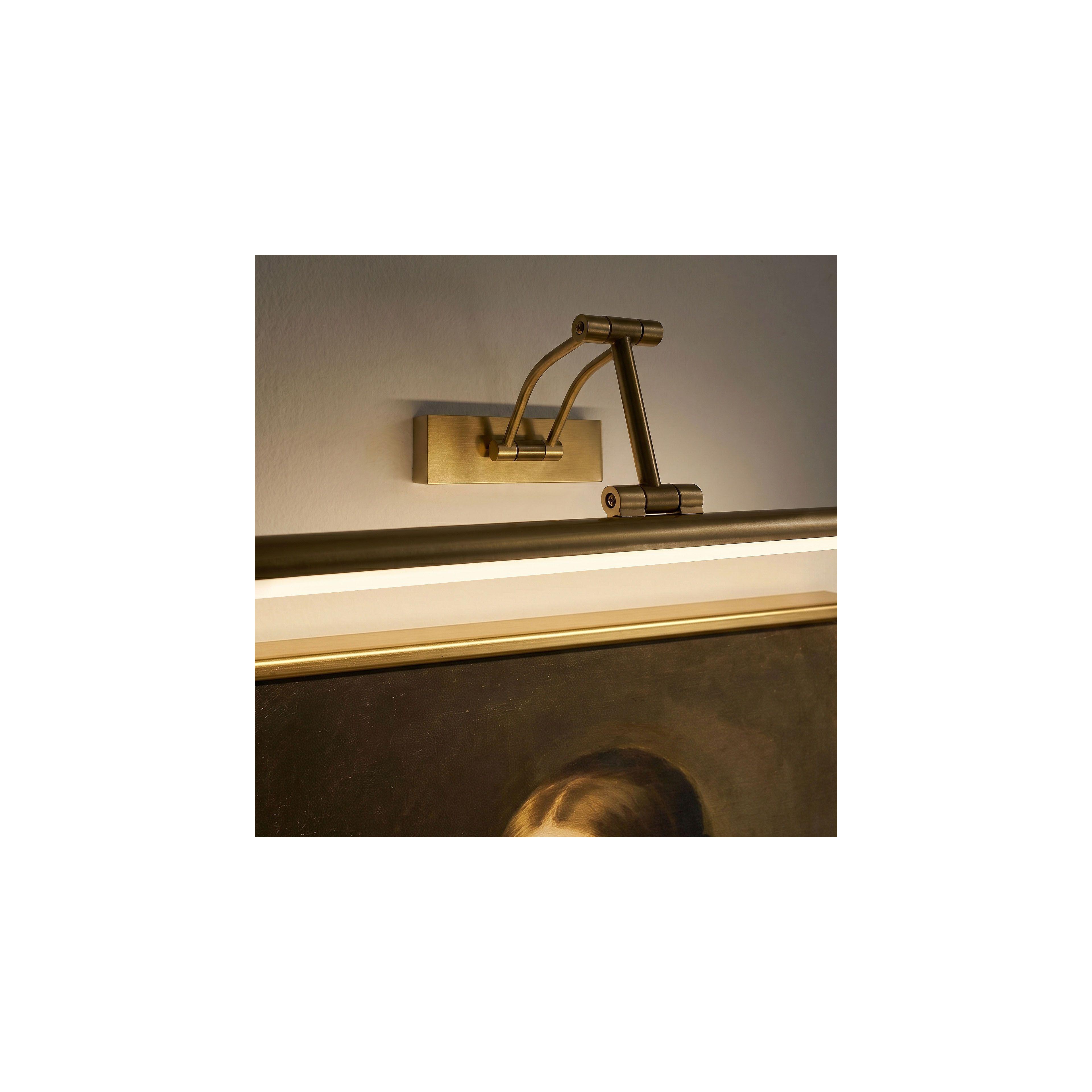 Bad LED-Wandleuchte SWE023-1W 60cm Brush Gold